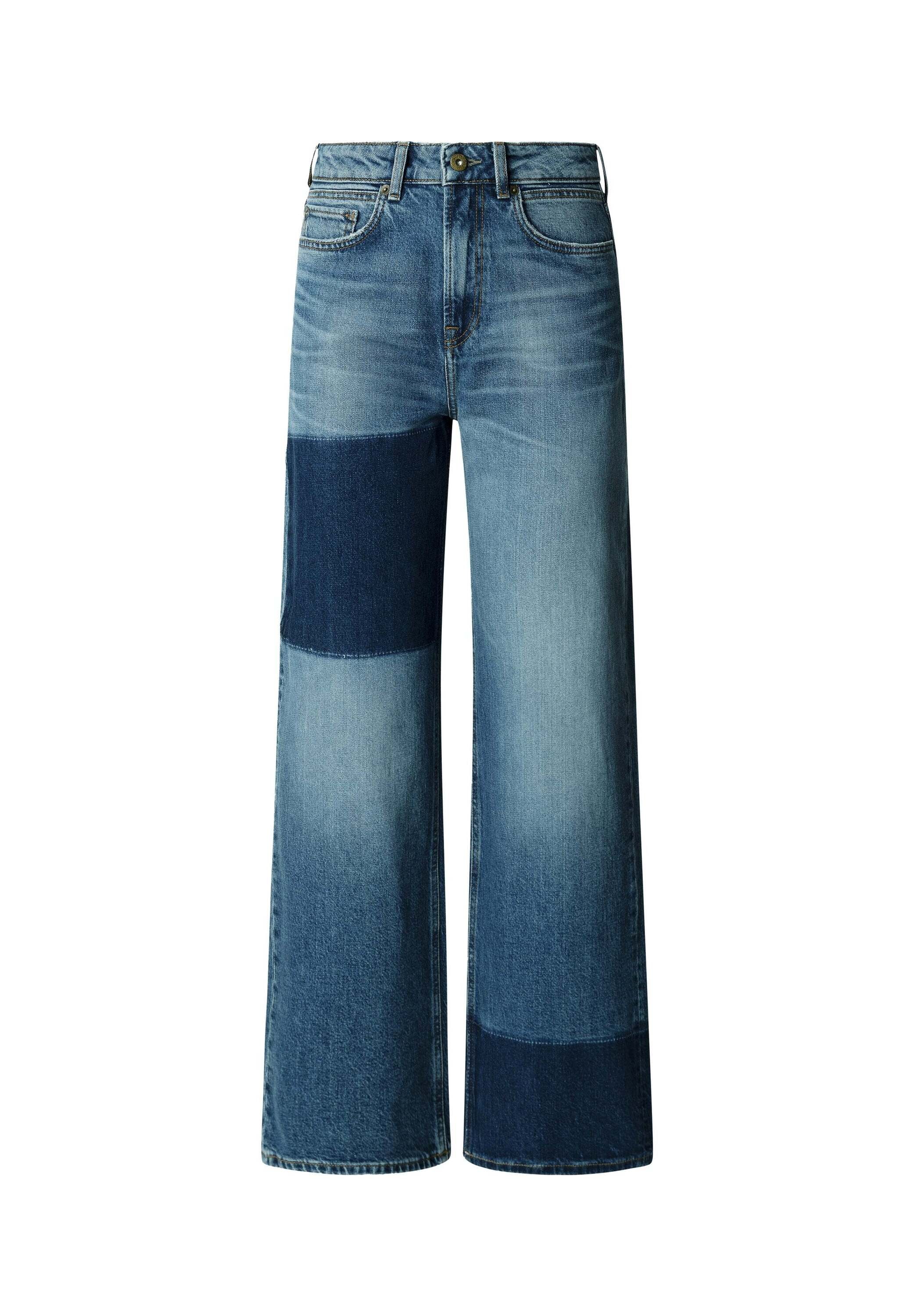 Pepe Jeans Straight-Jeans »trousers STRAIGHT JEANS UHW LEXA MID DARK«