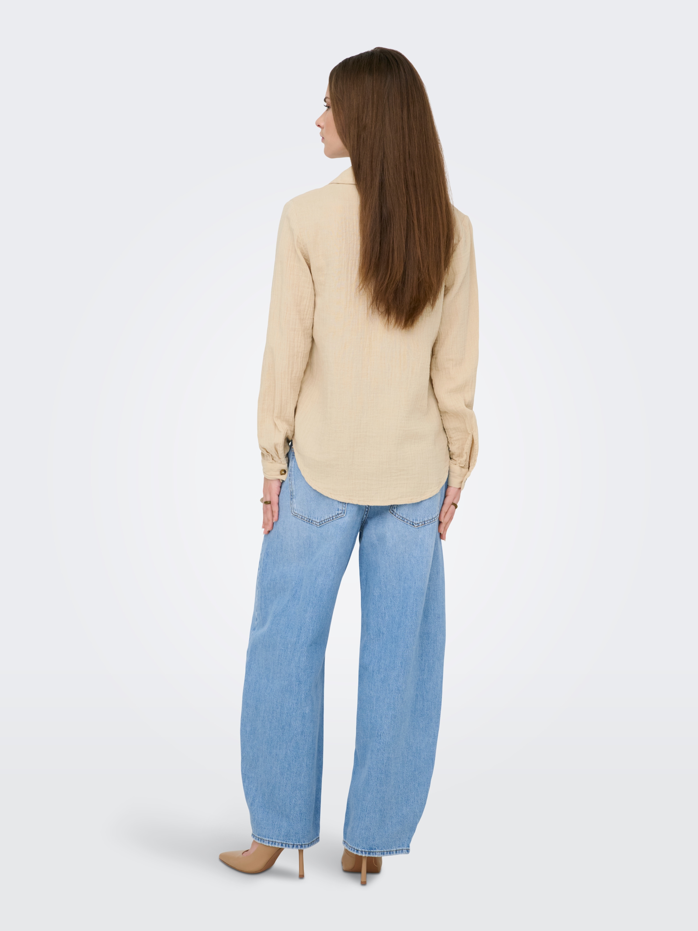 ONLY Langarmbluse »ONLTHYRA LIFE L/S REGULAR SHIRT NOOS WVN«