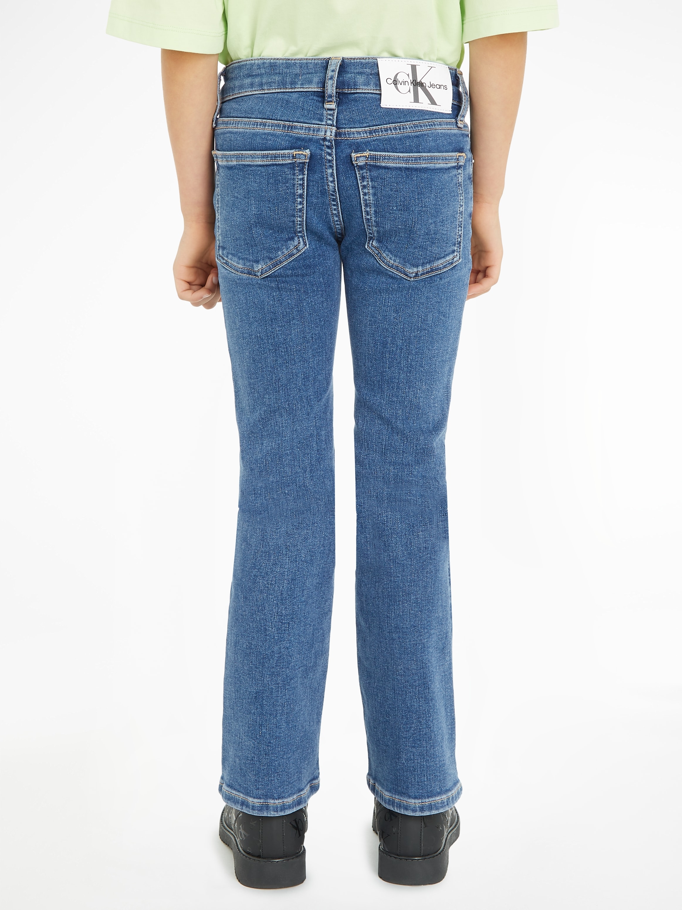 Calvin Klein Jeans Schlagjeans »FLARE ESS BLUE STRETCH«, für Kinder bis 16 Jahre