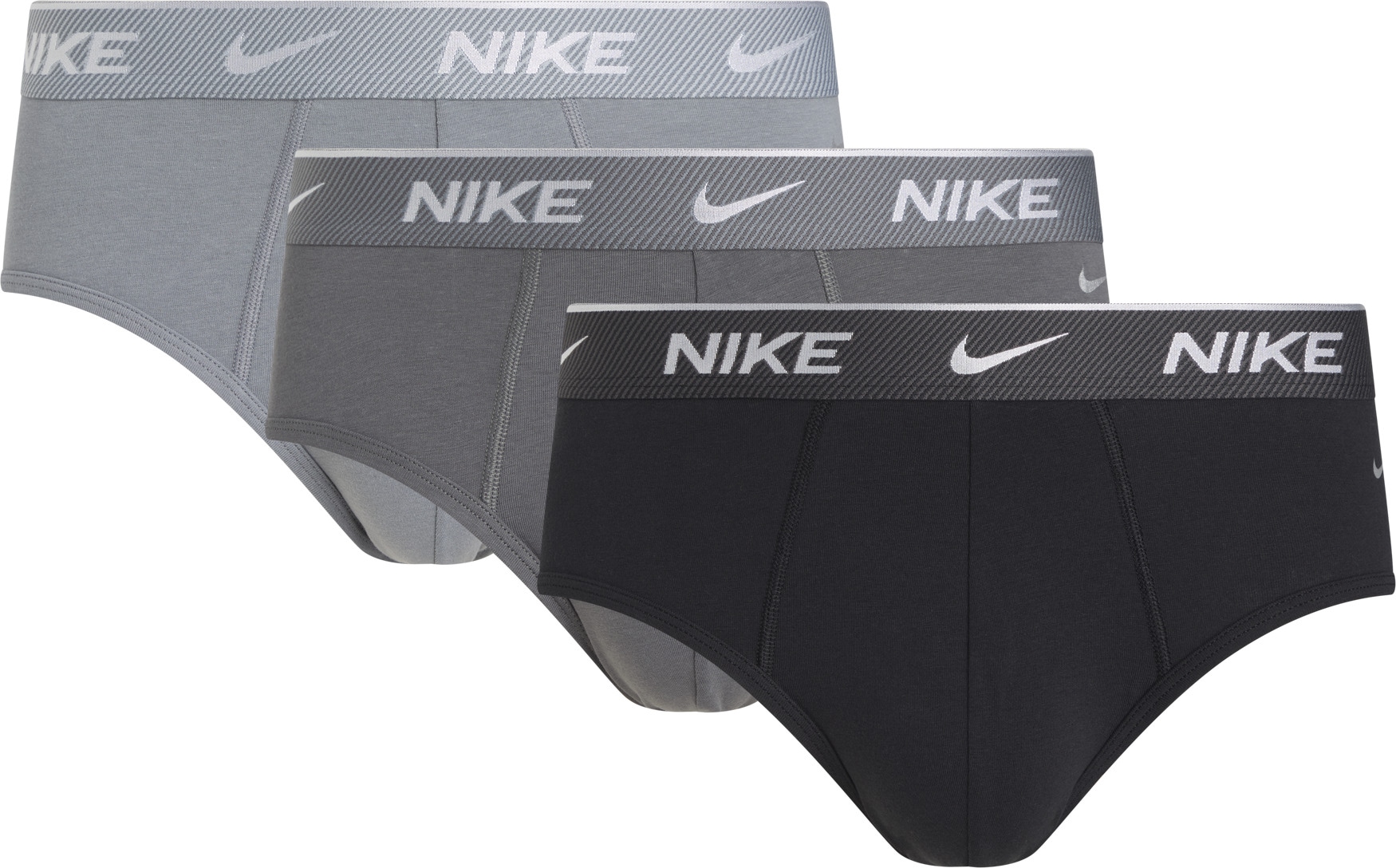 NIKE Underwear Hipster "BRIEF 3PK", (Packung, 3 St., 3er), mit Logo-Elastik günstig online kaufen