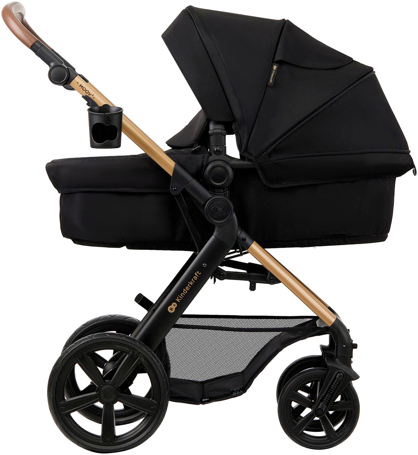 Kinderkraft Kombi-Kinderwagen »MOOV 2 3IN1«, 27 kg, mit EVA-Rädern