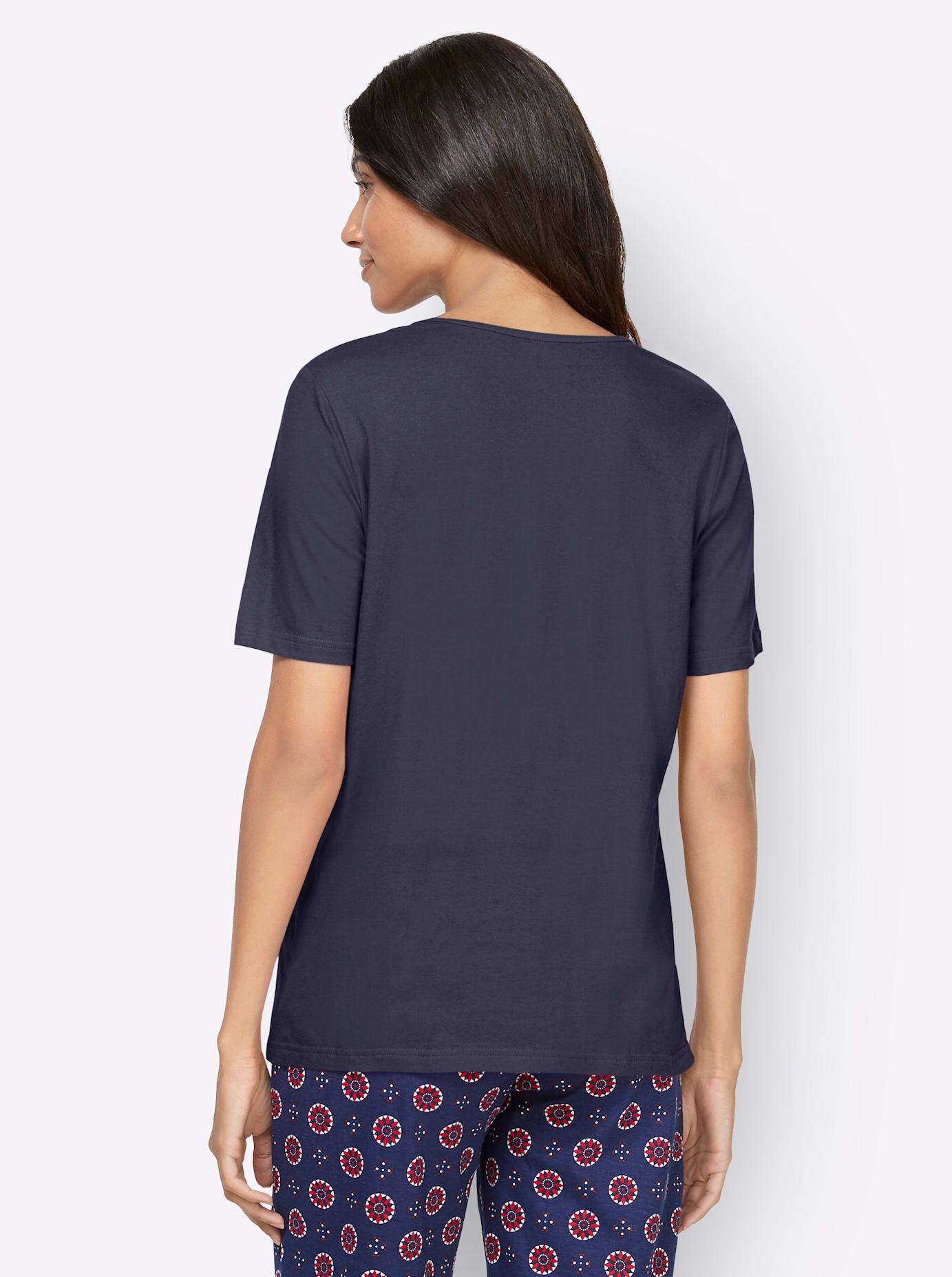 Pyjamaoberteil »Schlafanzug-Shirt«, (1 tlg.)