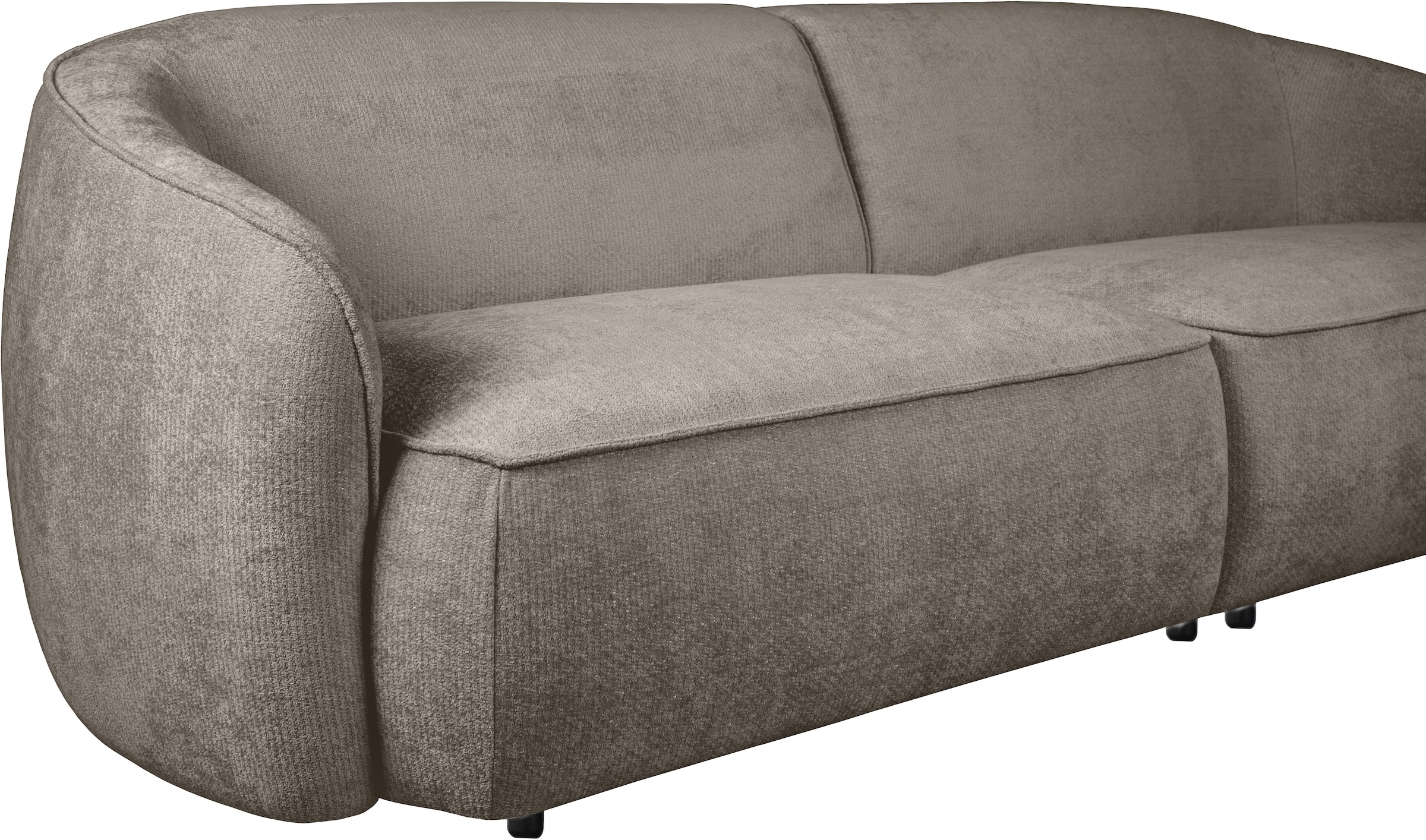 INOSIGN 3-Sitzer »Cosigo«, Breite 226 cm, 2 Chenille-Stoffe zur Auswahl, mit Kaltschaum