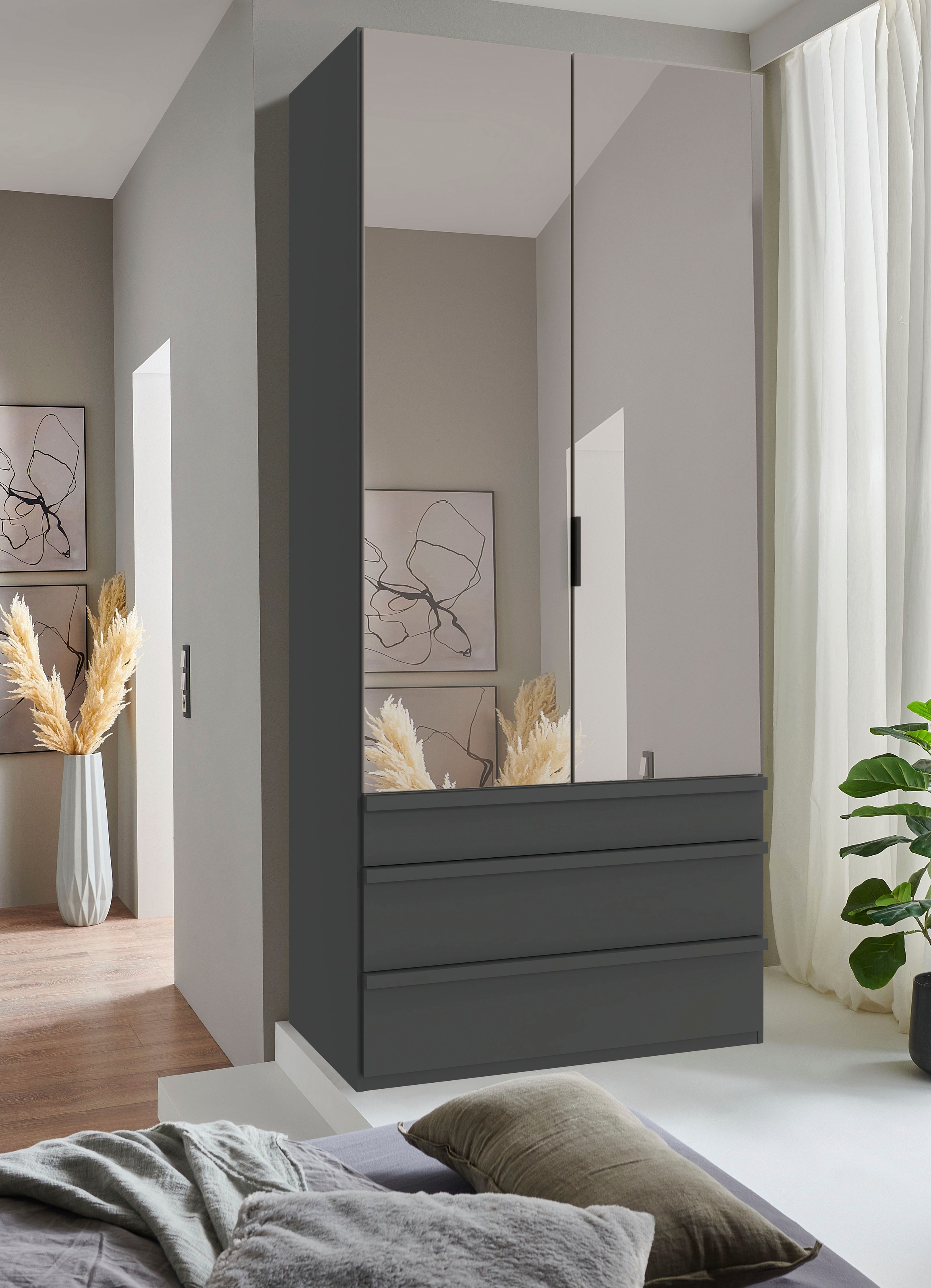 Wimex Falttürenschrank "Oxford by fresh to go, in der Breite 100cm, in 2 Hö günstig online kaufen