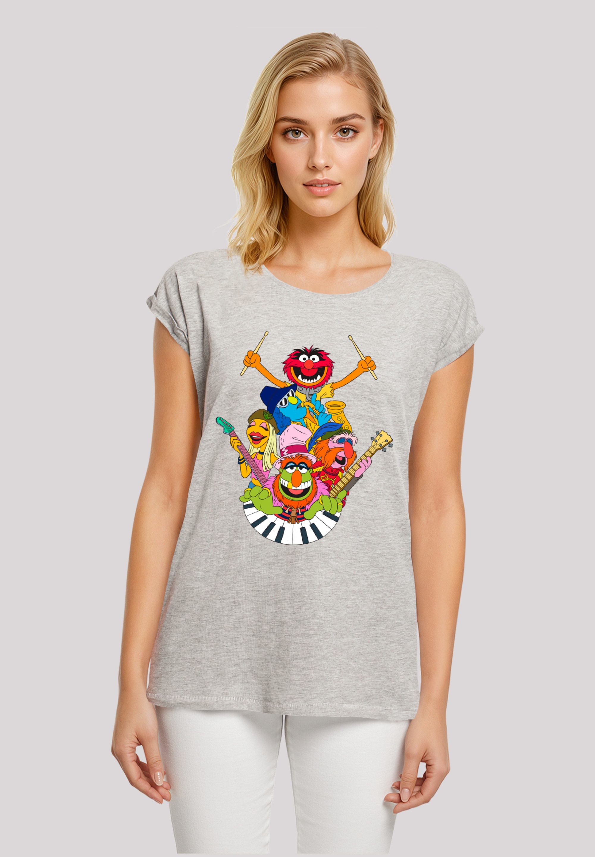 F4NT4STIC T-Shirt "Disney Muppets Dr. Teeth and The Electric Mayhem", Premi günstig online kaufen