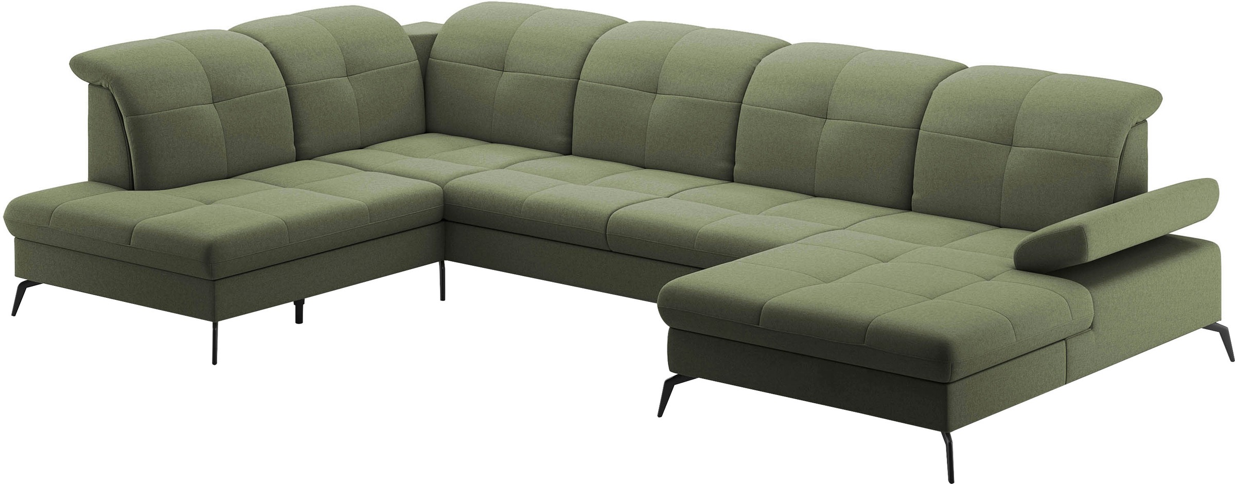 sit&more Wohnlandschaft »Amica«, inkl Sitztiefenverstellung und Armteilverstellung