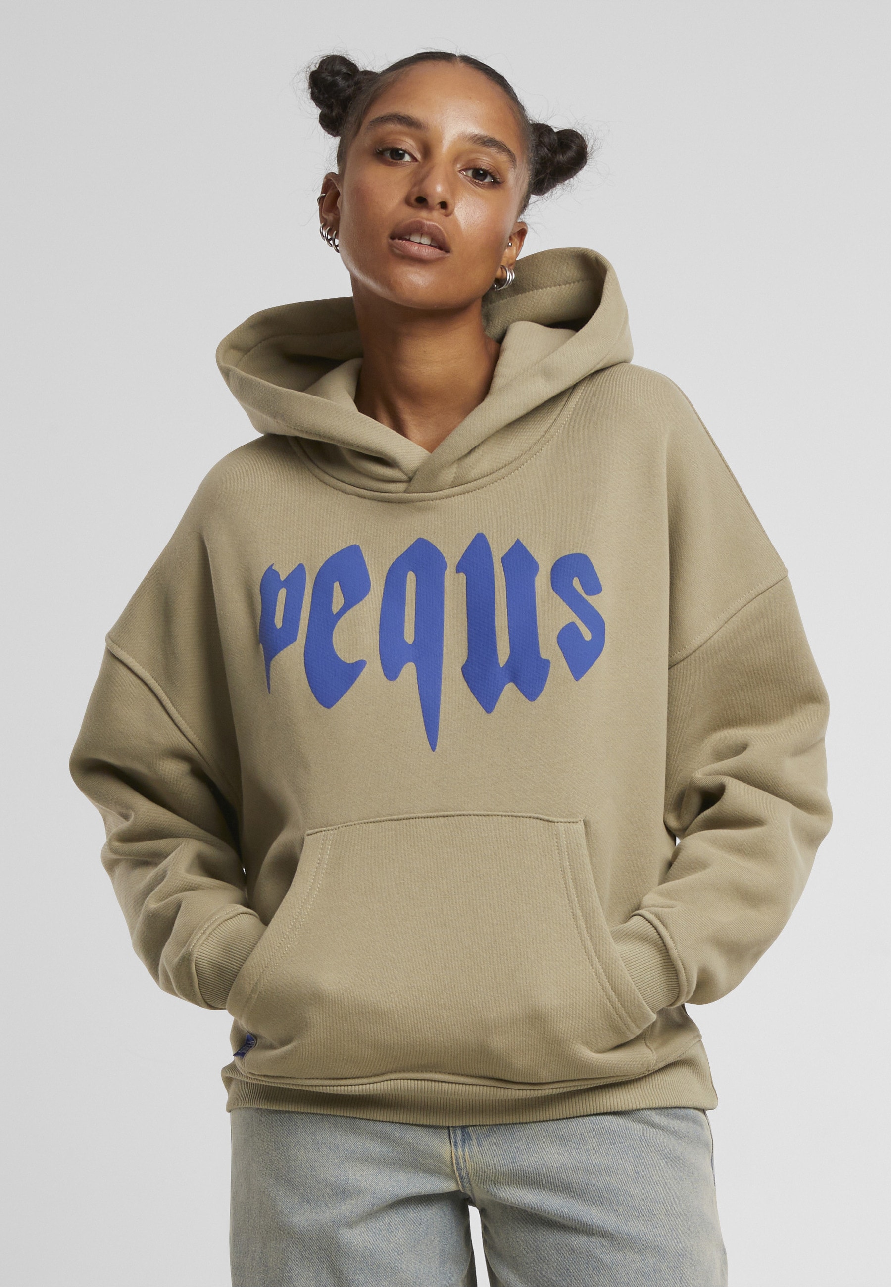 PEQUS Kapuzensweatshirt »PEQUS PEQUS Cropped Mythic Logo Hoodie«
