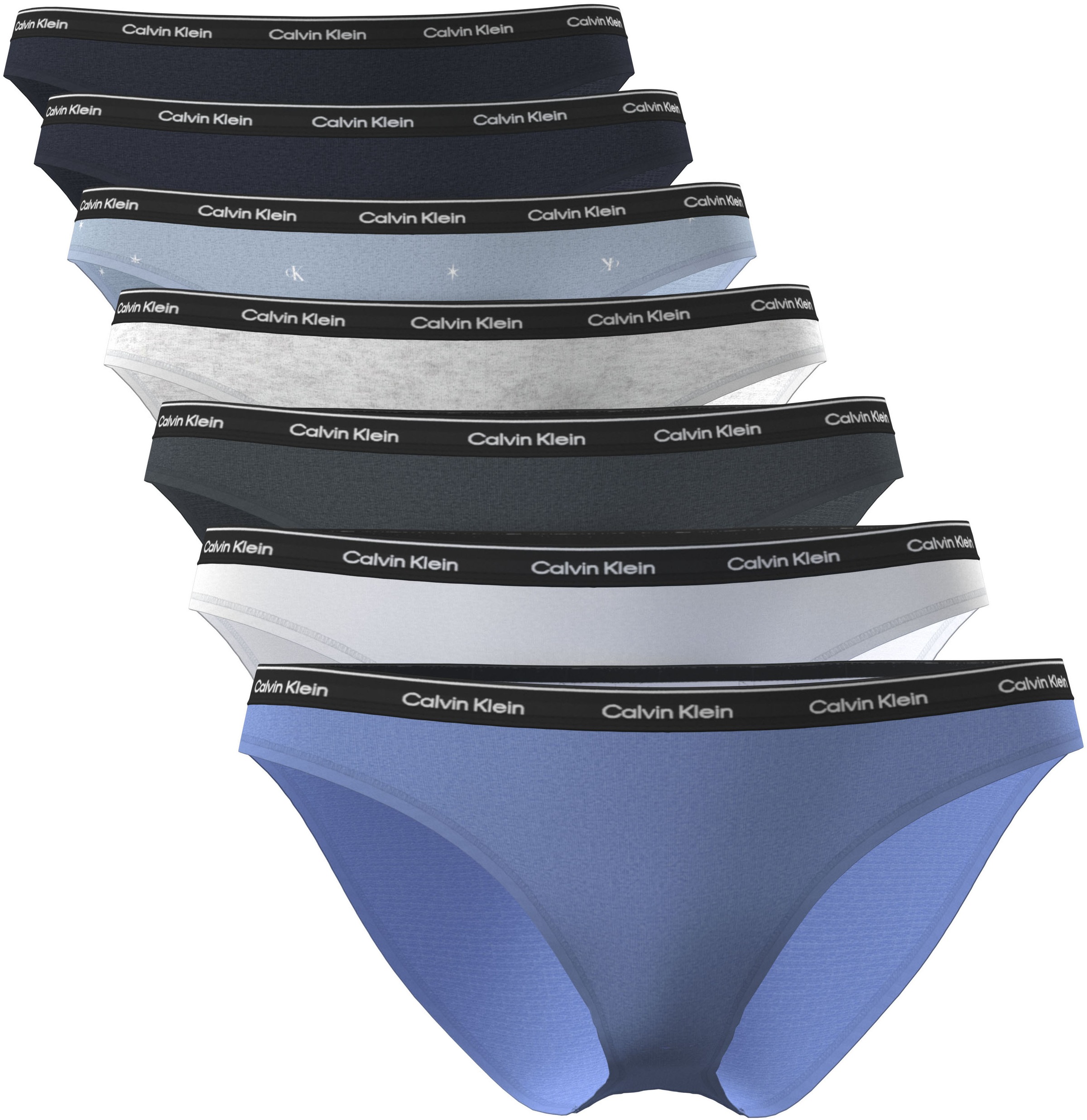 Calvin Klein Underwear Bikinislip "BIKINI 7PK" Packung, 7er-Pack, Körpernah günstig online kaufen