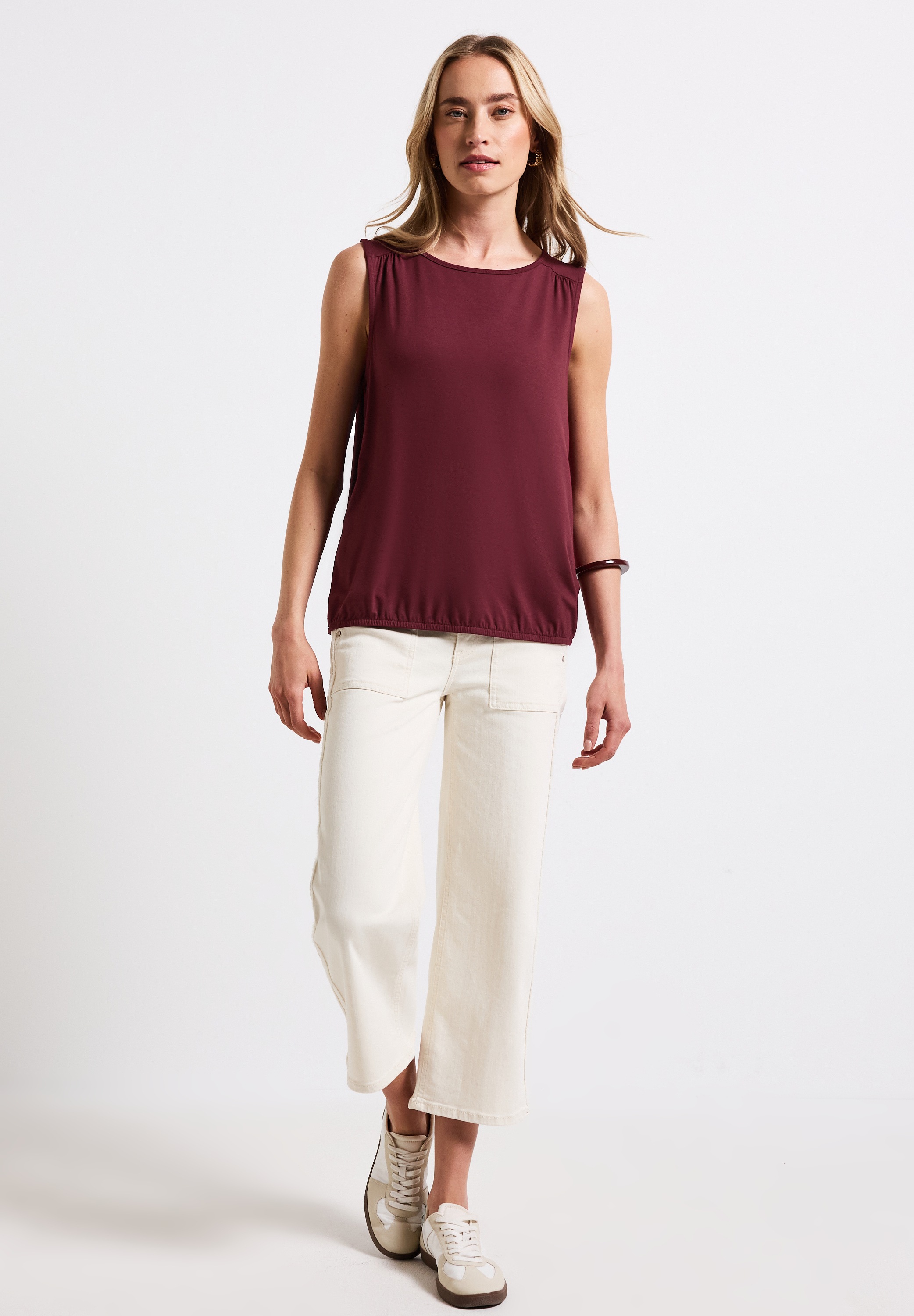 Thumbnail - STREET ONE 2-in-1-Top mit U-Boot-Ausschnitt