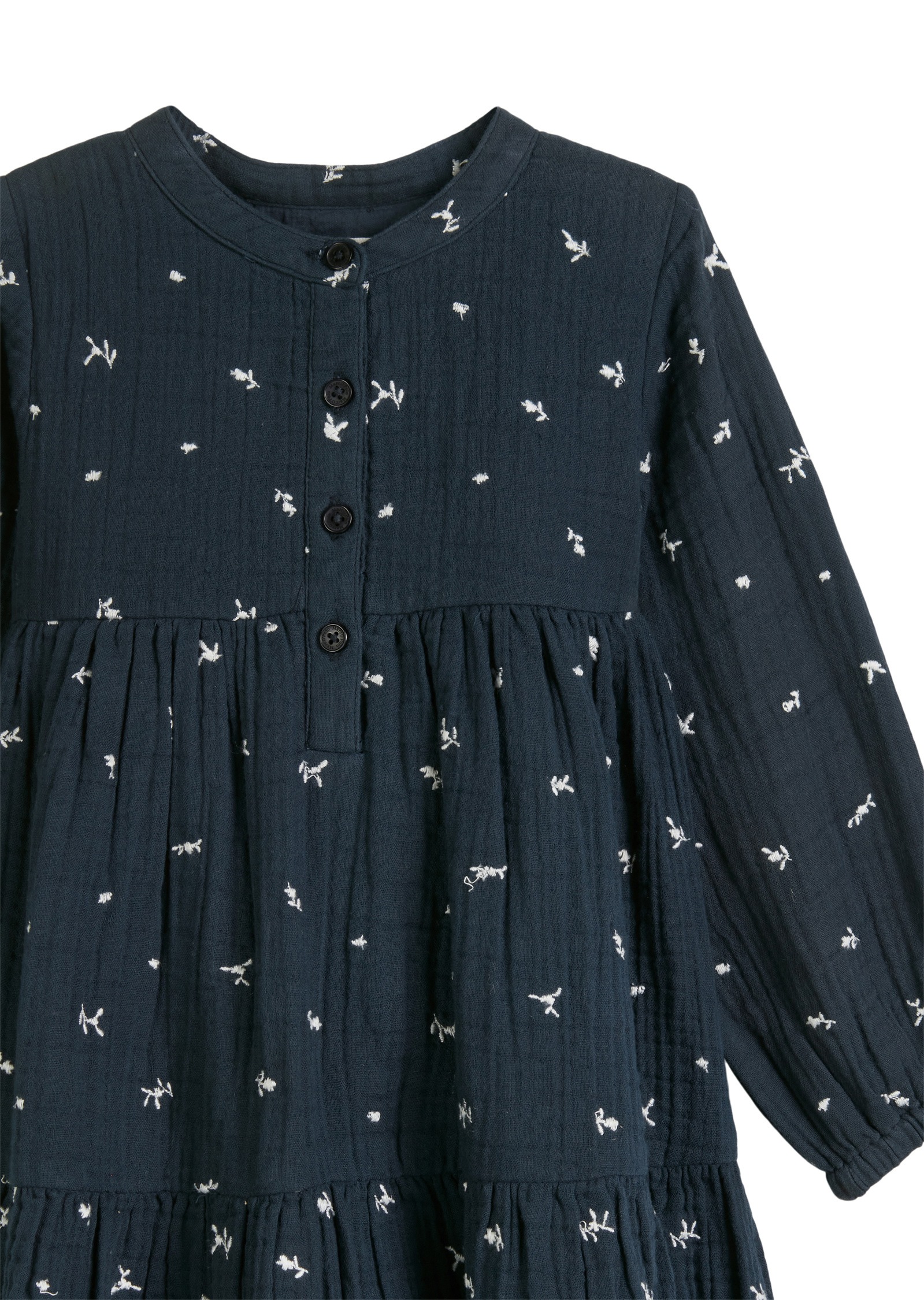 Marc O'Polo Sweatkleid »mit Musselin-Struktur«