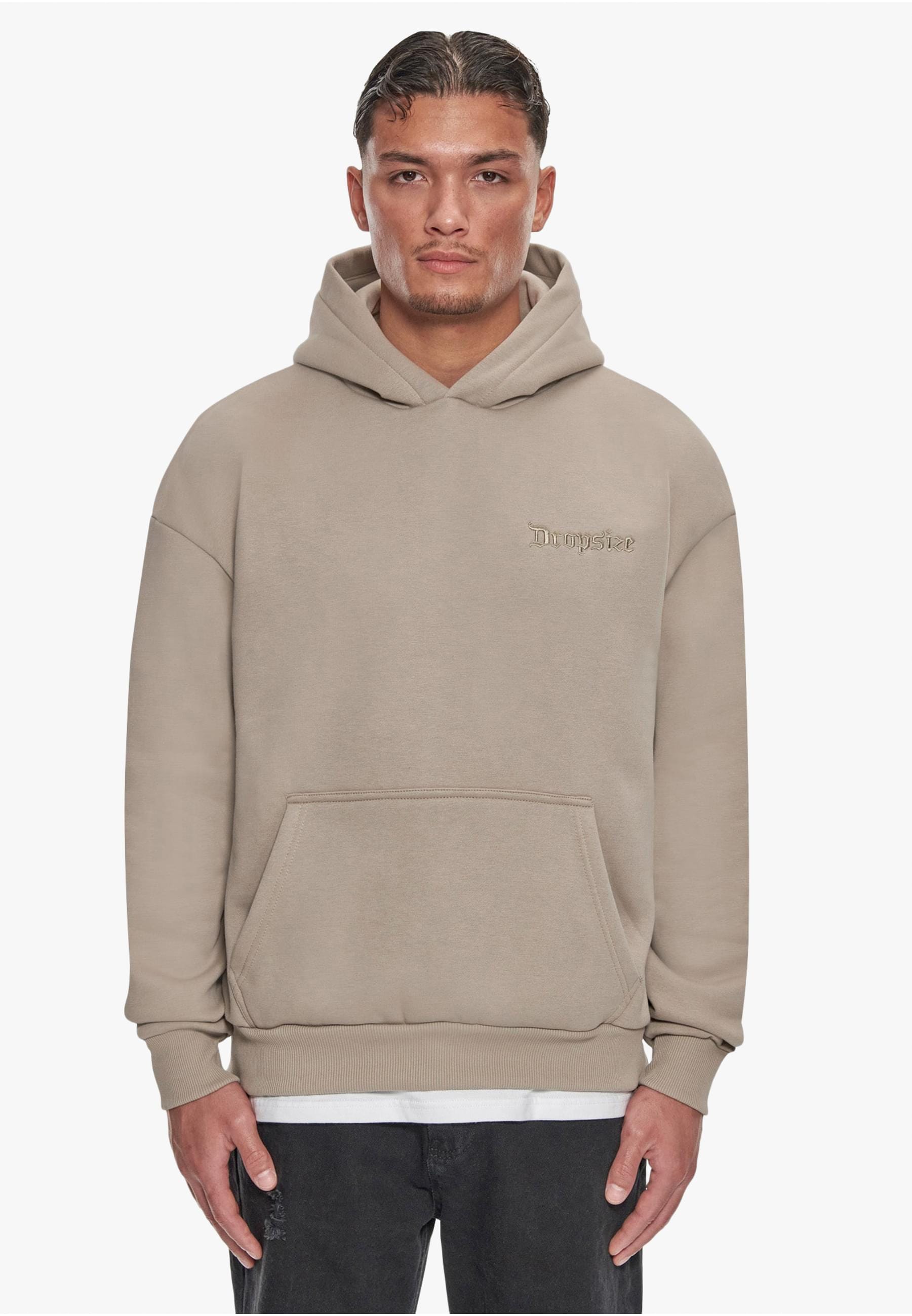 Dropsize Kapuzensweatshirt »Dropsize Herren Dropsize Heavy Oversize Embo Hoodie« 1 Stk. tlg.