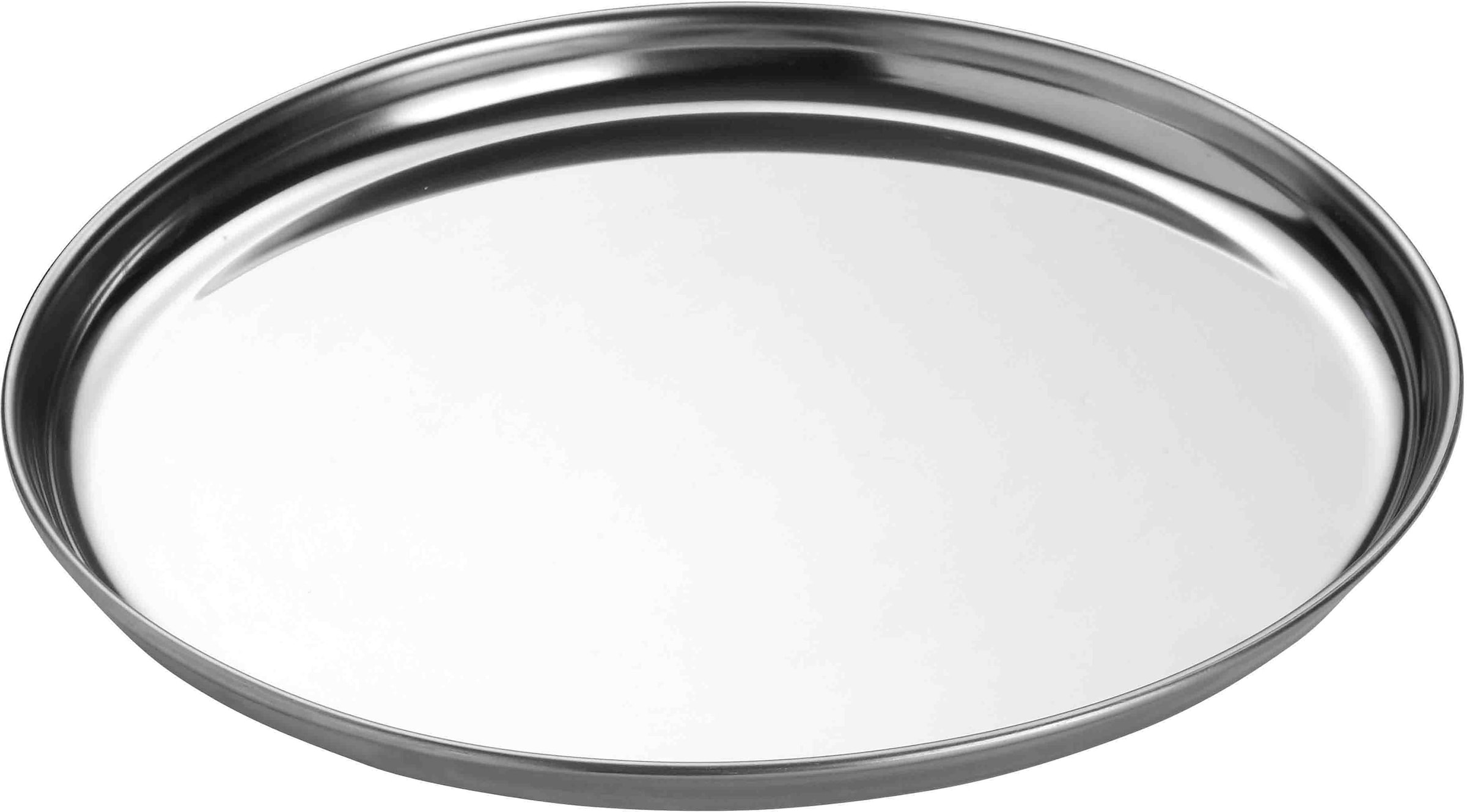PINTINOX Servierplatte "Vassoi Tender" rund, Edelstahl, spülmaschinengeeing günstig online kaufen