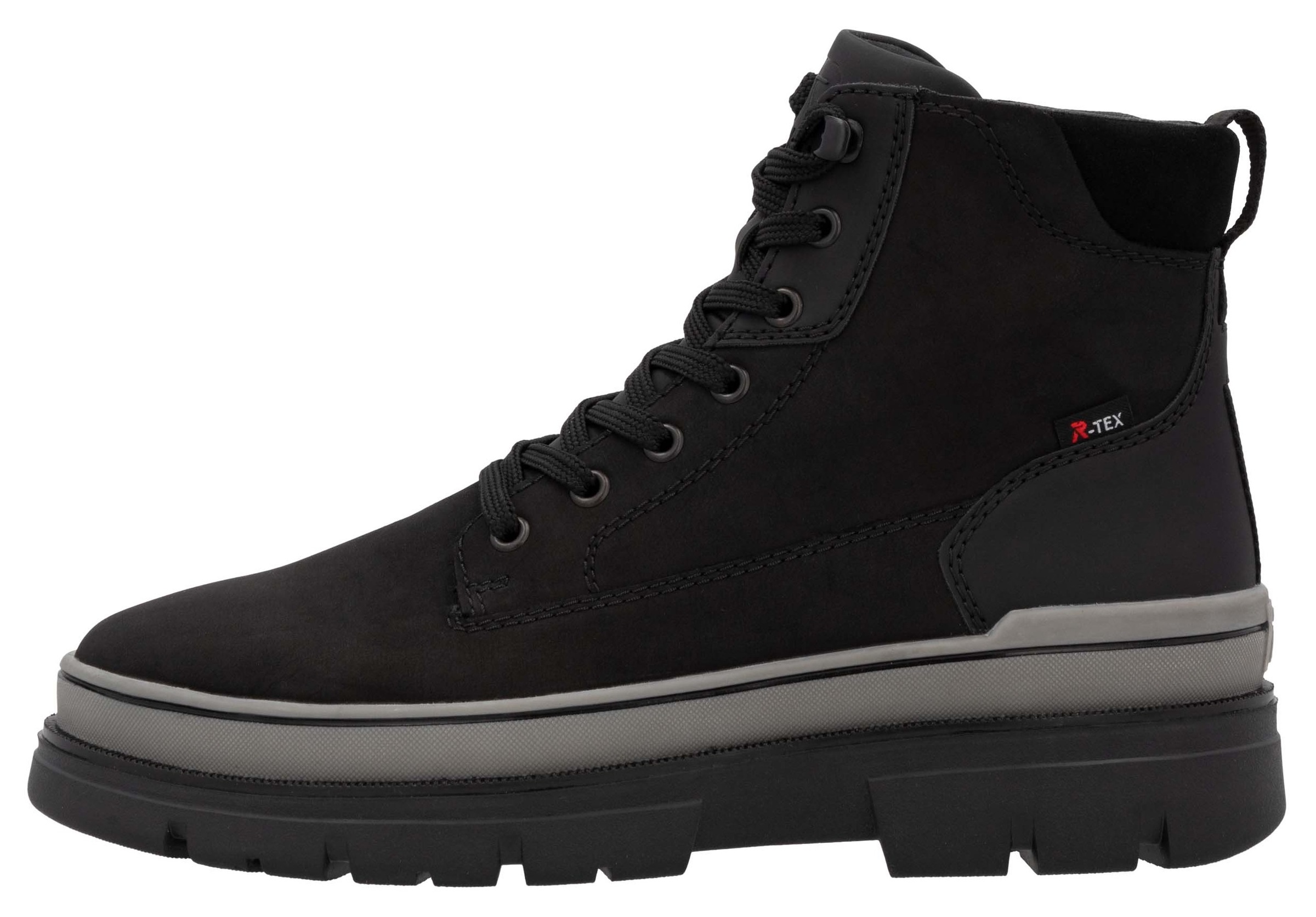 Rieker EVOLUTION Winterstiefelette, Plateaustiefel, Schnürstiefel mit wasse günstig online kaufen