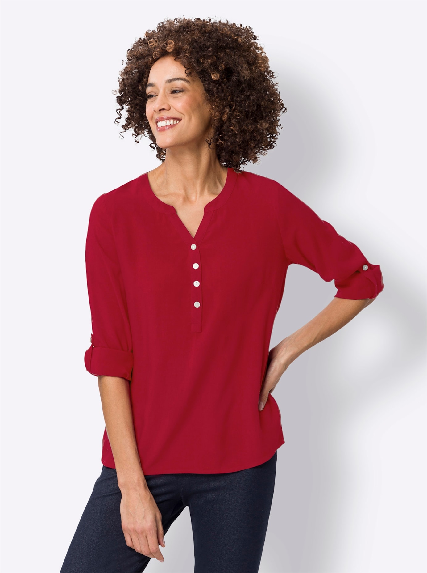 Classic Basics Schlupfbluse