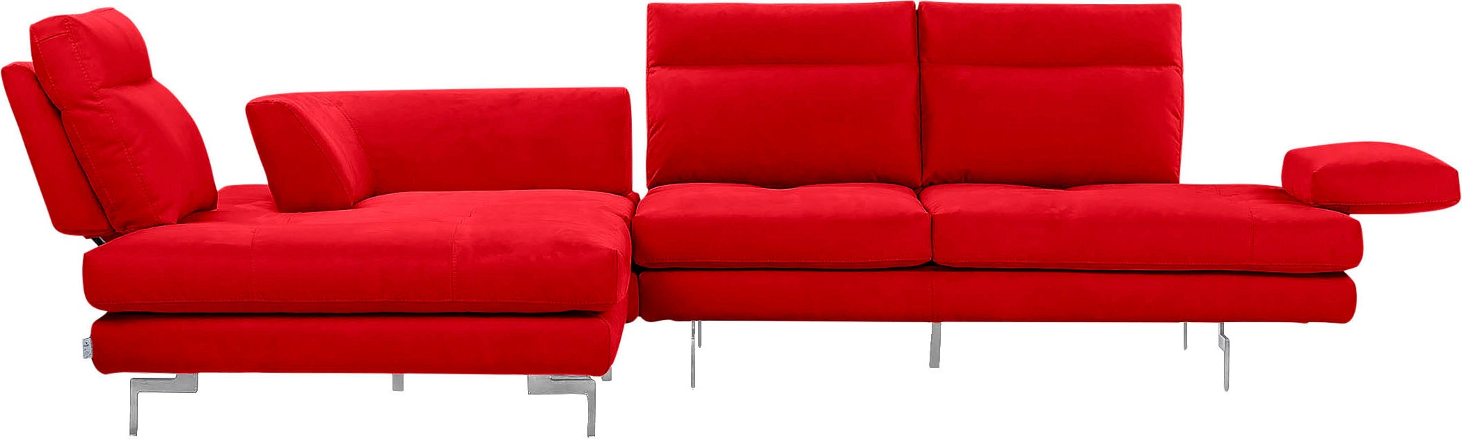 CALIA ITALIA Ecksofa "Toby Wing, L-Form, Designsofa mit sensationellem Sitz günstig online kaufen
