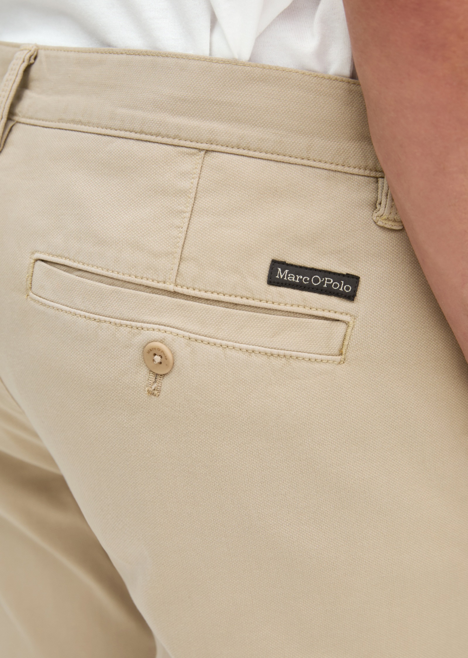 Marc O'Polo Chinohose »aus Bio-Baumwoll-Mix«