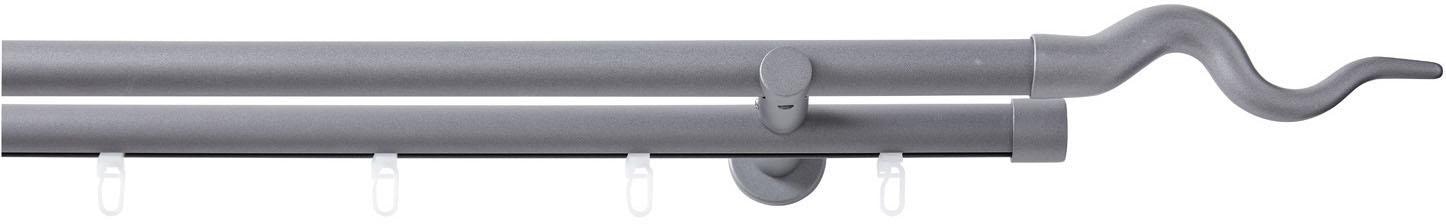 Good Life Kombi-Vorhangstange "Sepa" Ø 20 mm 2 läufig-läufig Fixmaß
