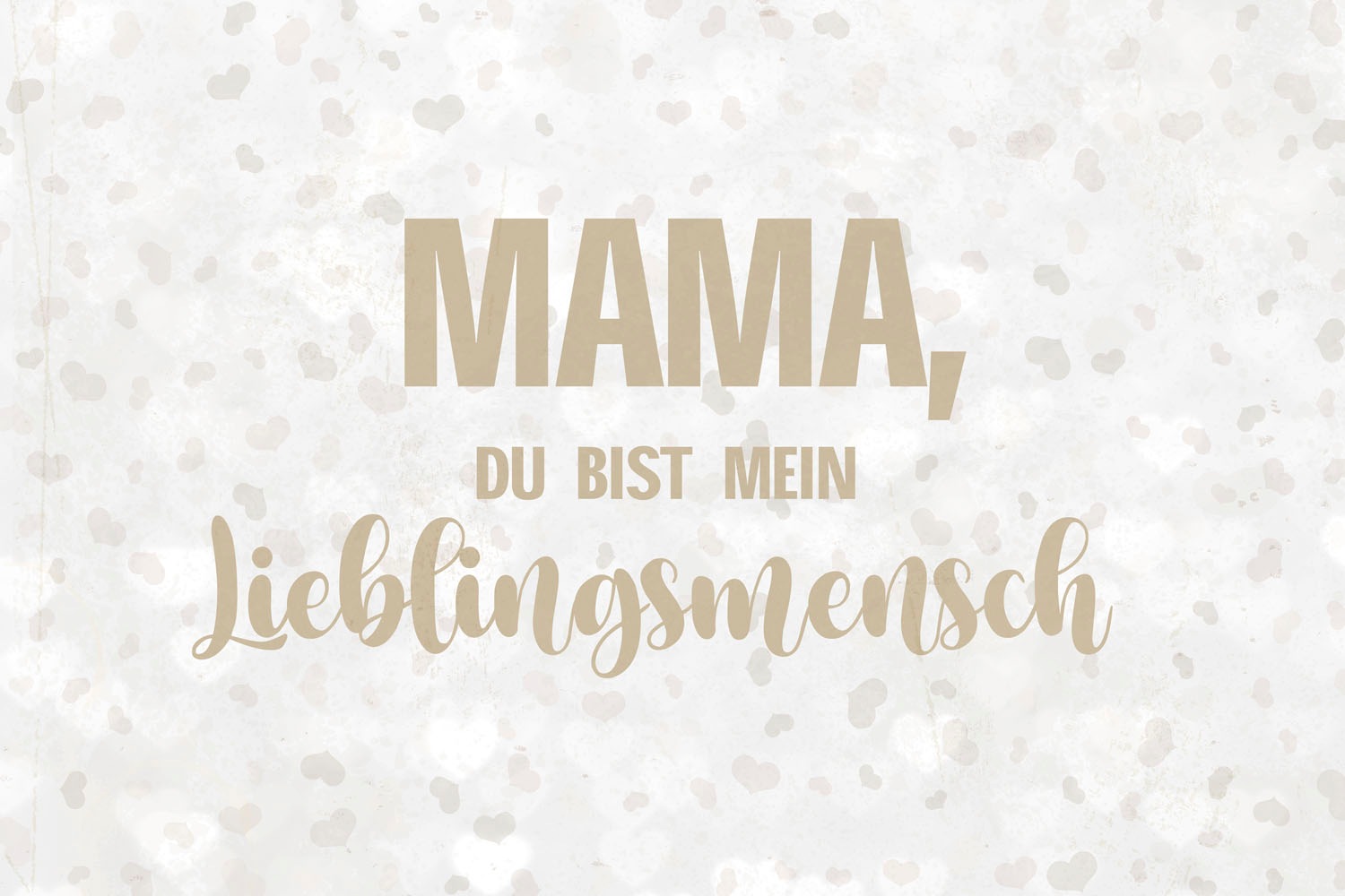 queence Metallbild "Lieblingsmensch Mama", Schriftzüge, (1 St.), Stahlschil günstig online kaufen