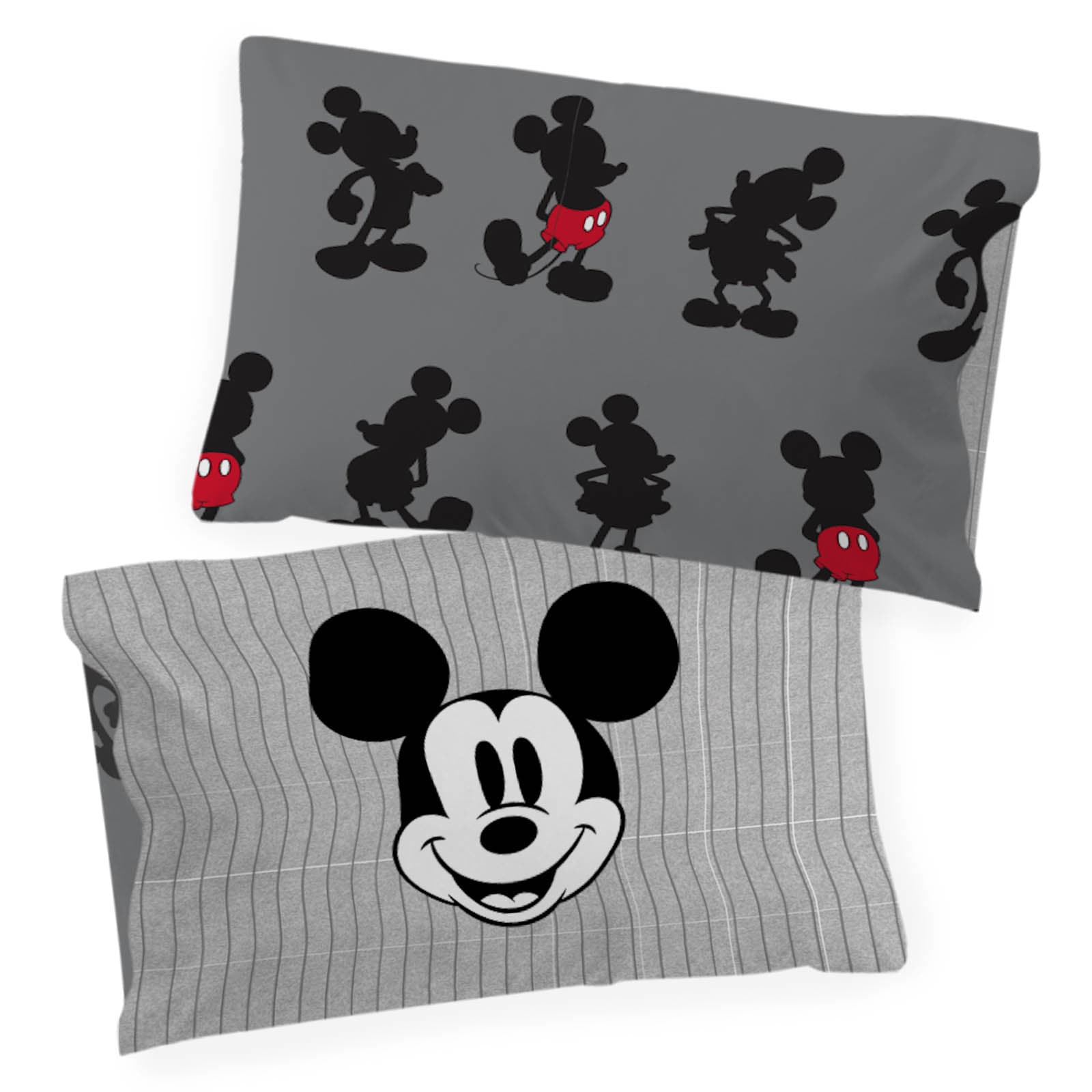 Disney Kinderbettwäsche »Disney Mickey Mouse Bettbezug-Set 135x200 cm + Kissenbezug 80x80 cm« 2 tlg. tlg. 100 % Baumwolle, maschinenwaschbar, wendbar
