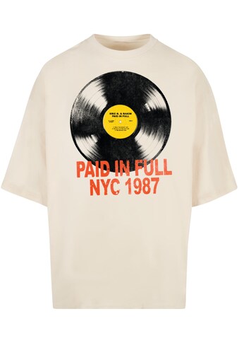 T-Shirt »Merchcode Herren Eric B & Rakim - Paid in full NYC 1987 Huge Tee«, (1 tlg.)