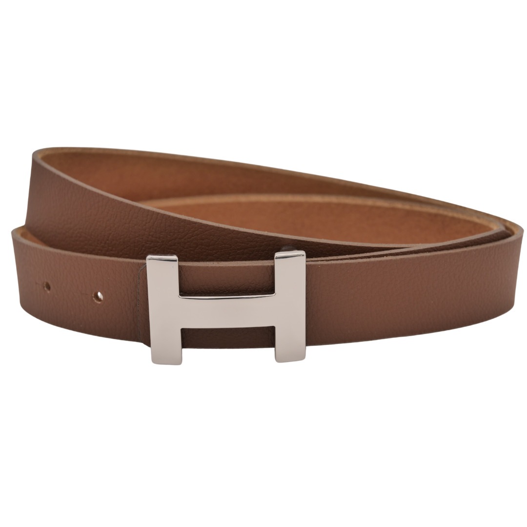 ANNAMATONI Damen Ledergürtel "AnnaMatoni Ledergürtel Hilo Ledergürtel Hilo", braun, Gr. 90, 100% Leder, Gürtel