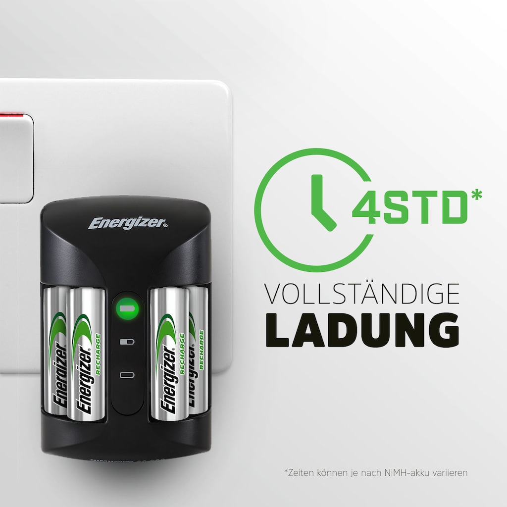 Energizer Batterie-Ladegerät »Pro Charger +4 AA 2000 mAh«