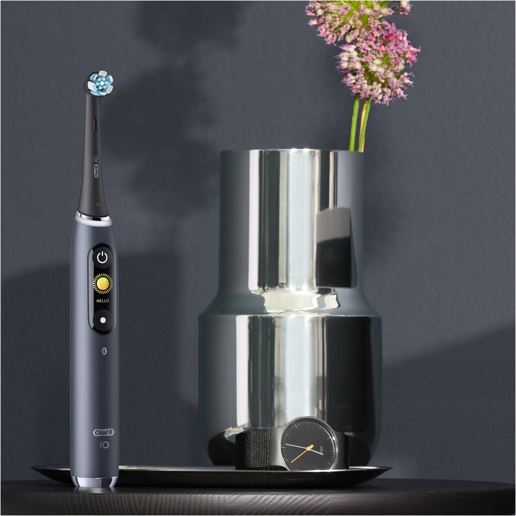 Damenmode Kosmetik Oral B Elektrische Zahnbürste »iO Series 9«, 1 St. Aufsteckbürsten, mit Reiseetui schwarz Damenmode Kosmetik Oral B Elektrische Zahnbürste »iO Series 9«, 1 St. Aufsteckbürsten, mit Reiseetui schwarz