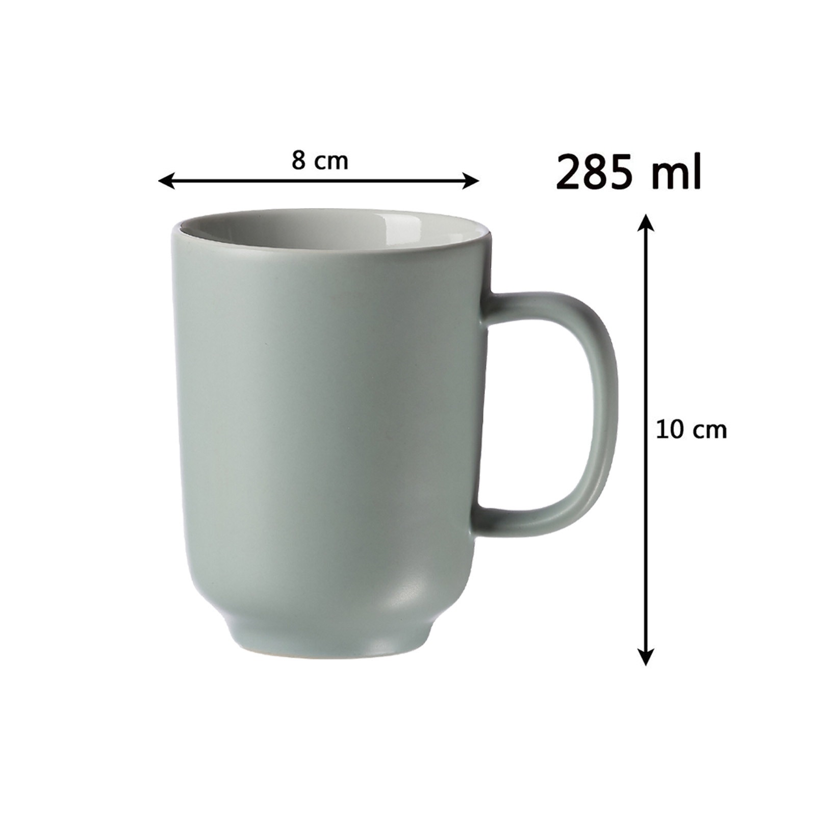 Ritzenhoff & Breker Kaffeebecher Jasper 285 ml 4er Set