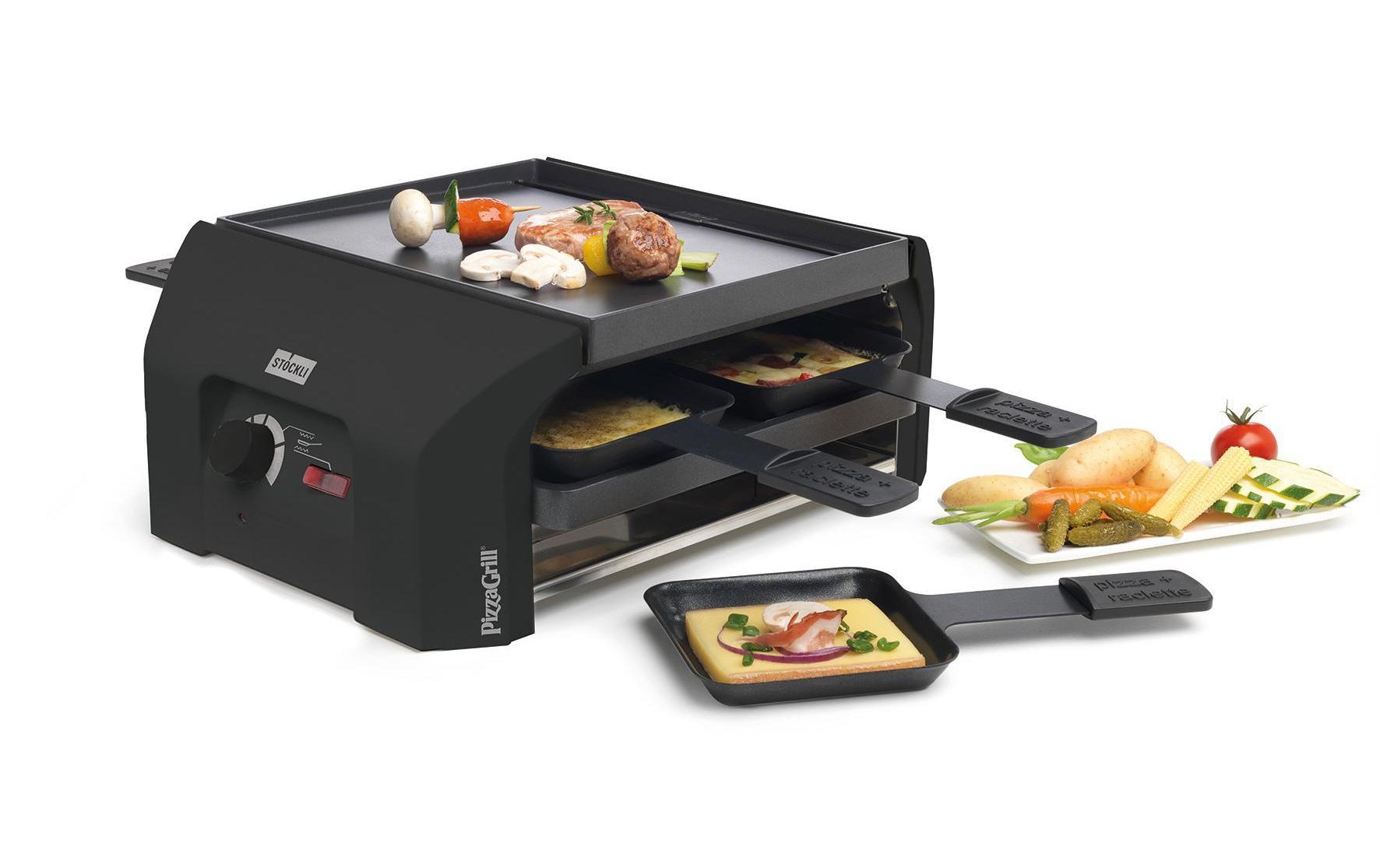 Stöckli Tischgrill »Pizzagrill FourFour Endgerät« 870 W