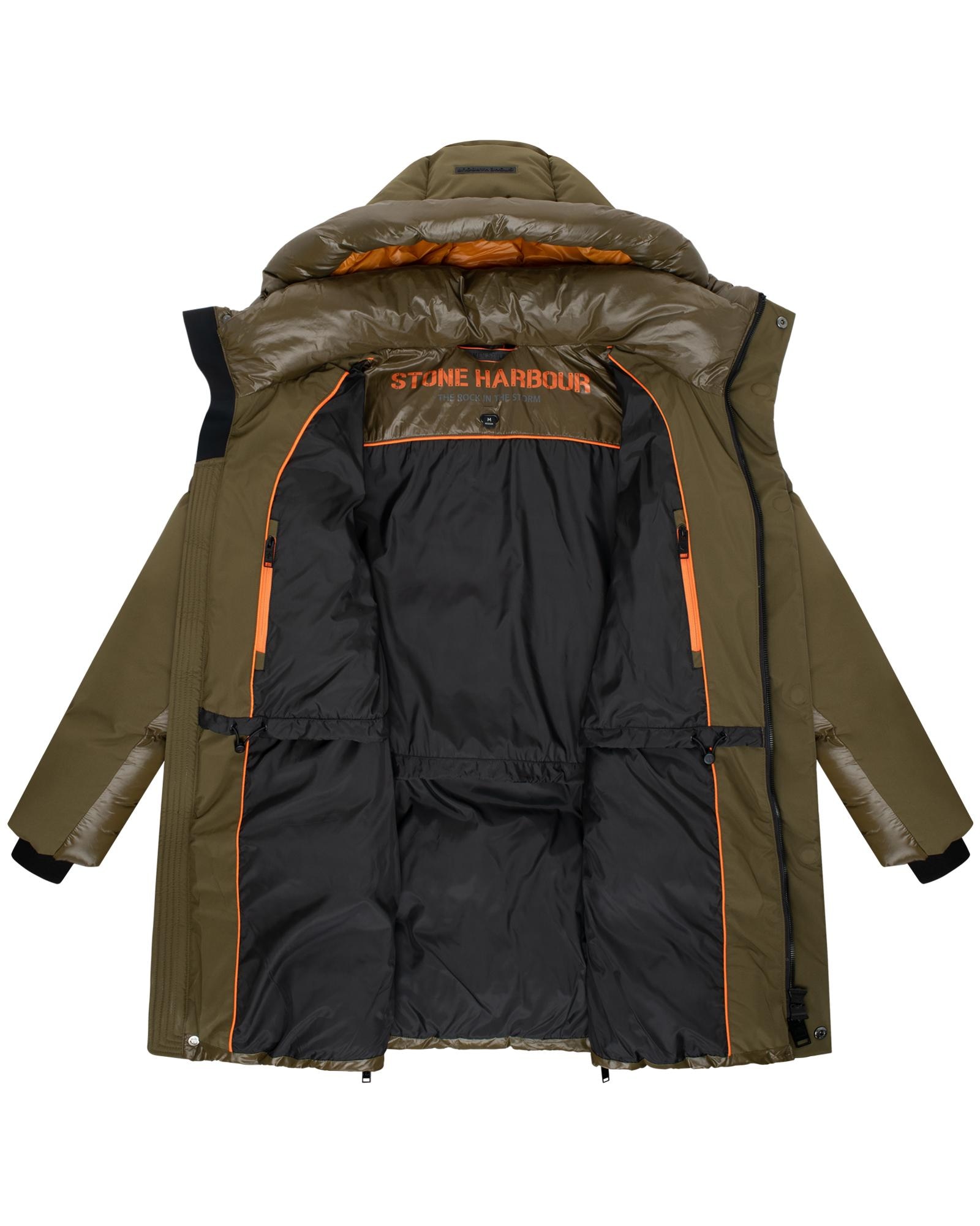 Stone Harbour Steppjacke »Nelioon XX«, mit Kapuze, Gesteppte Winterjacke mit Kapuze