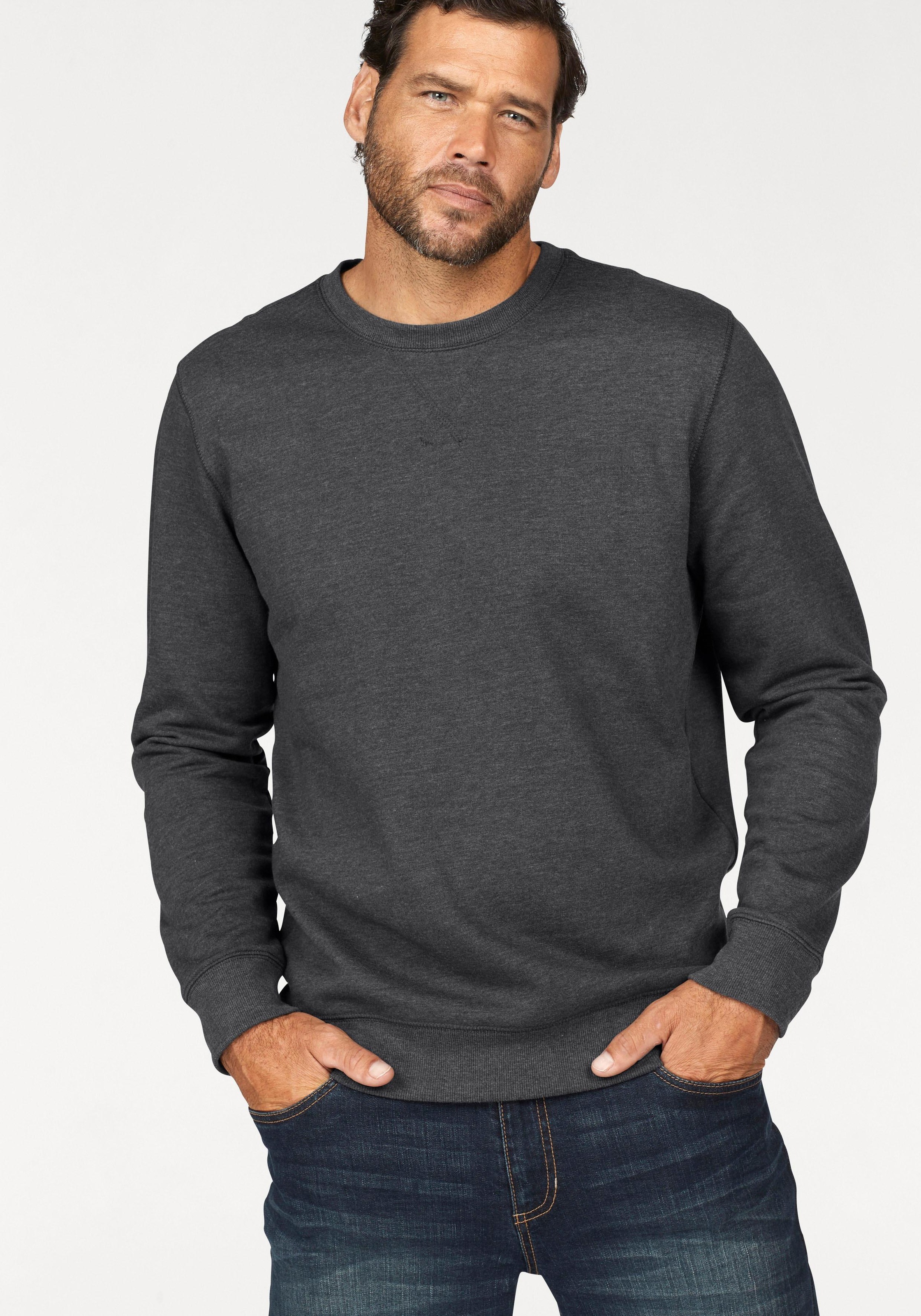 Mans World Sweatshirt "in vielen Top Farben Perfekt für Alltag, Freizeit und Büro", Premium Bestseller mit klarer Passform - Starke Preis Leistung