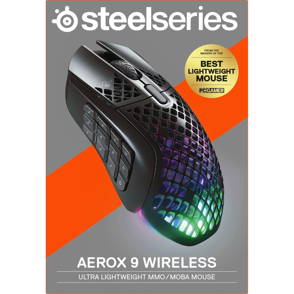 SteelSeries Maus »Aerox 9 Wireless Gaming Mouse«