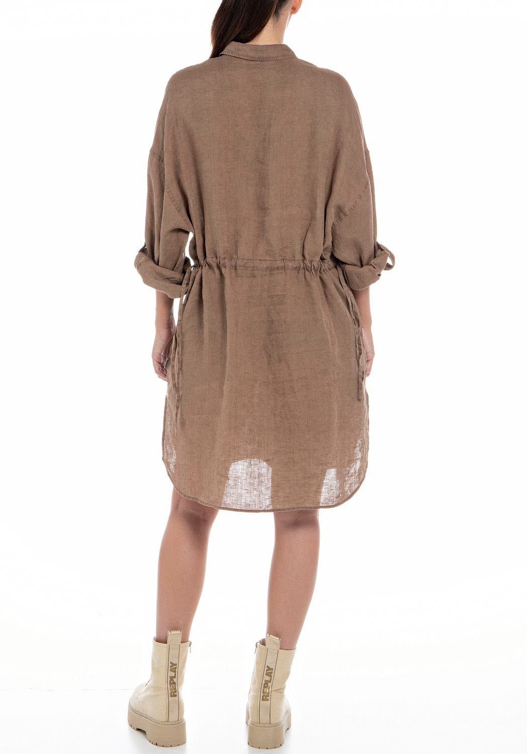 Replay Hemdblusenkleid