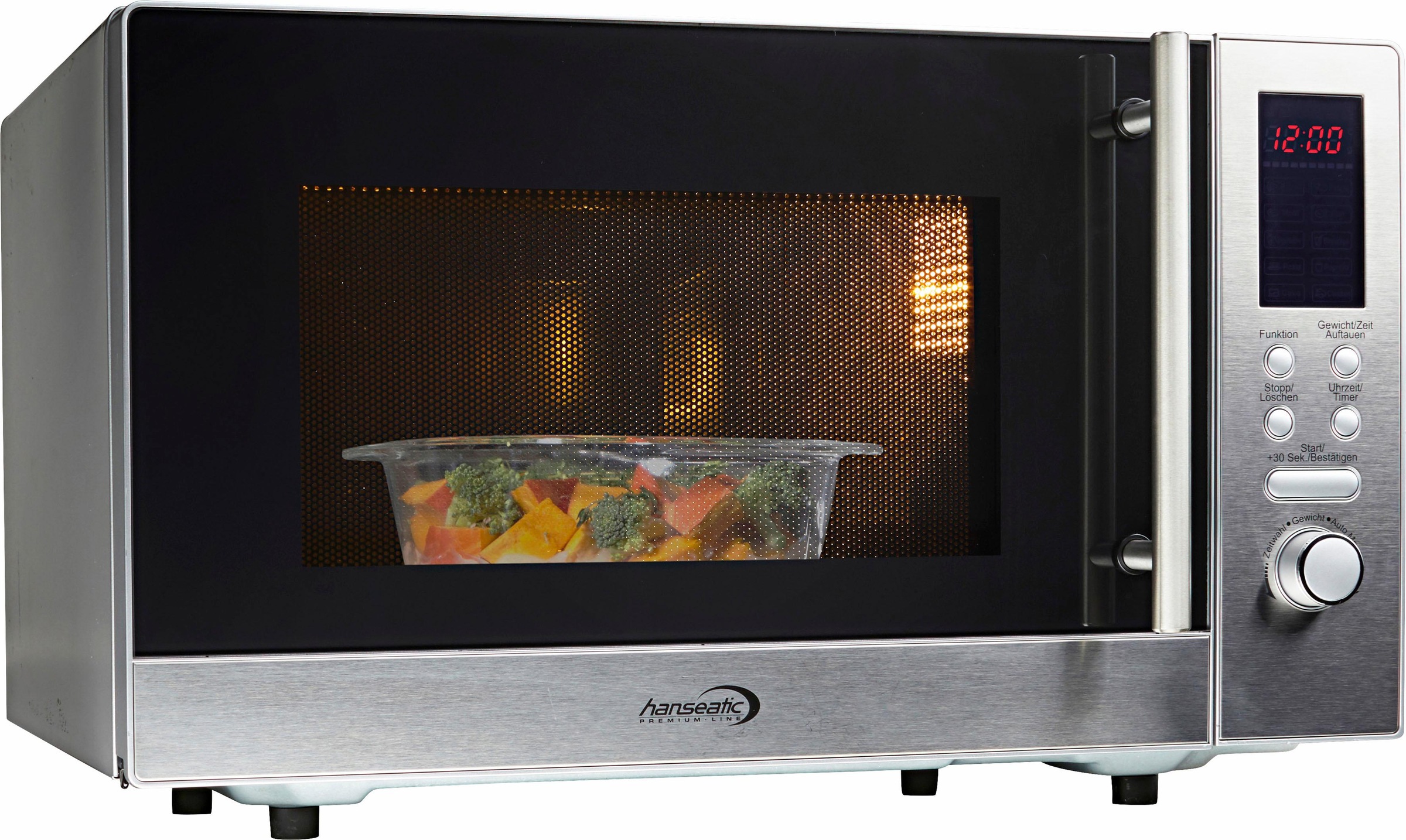 Hanseatic Mikrowelle "AS823EBB-P" Grill und Heißluft 800 W 3-in-1 Gerät, 10 günstig online kaufen