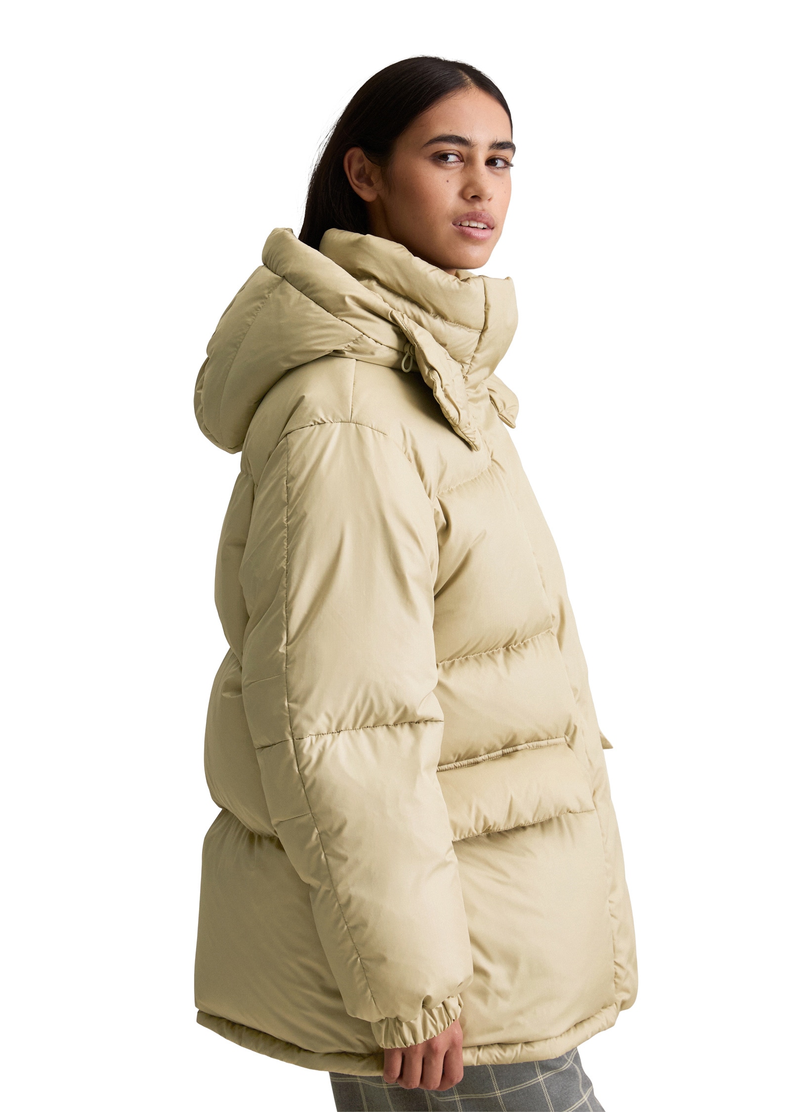 Marc O'Polo DENIM Outdoorjacke »aus recyceltem Polyester-Ripstop« ohne Kapuze