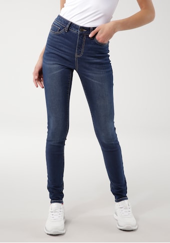 5-Pocket-Jeans »SUPER SKINNY HIGH RISE«