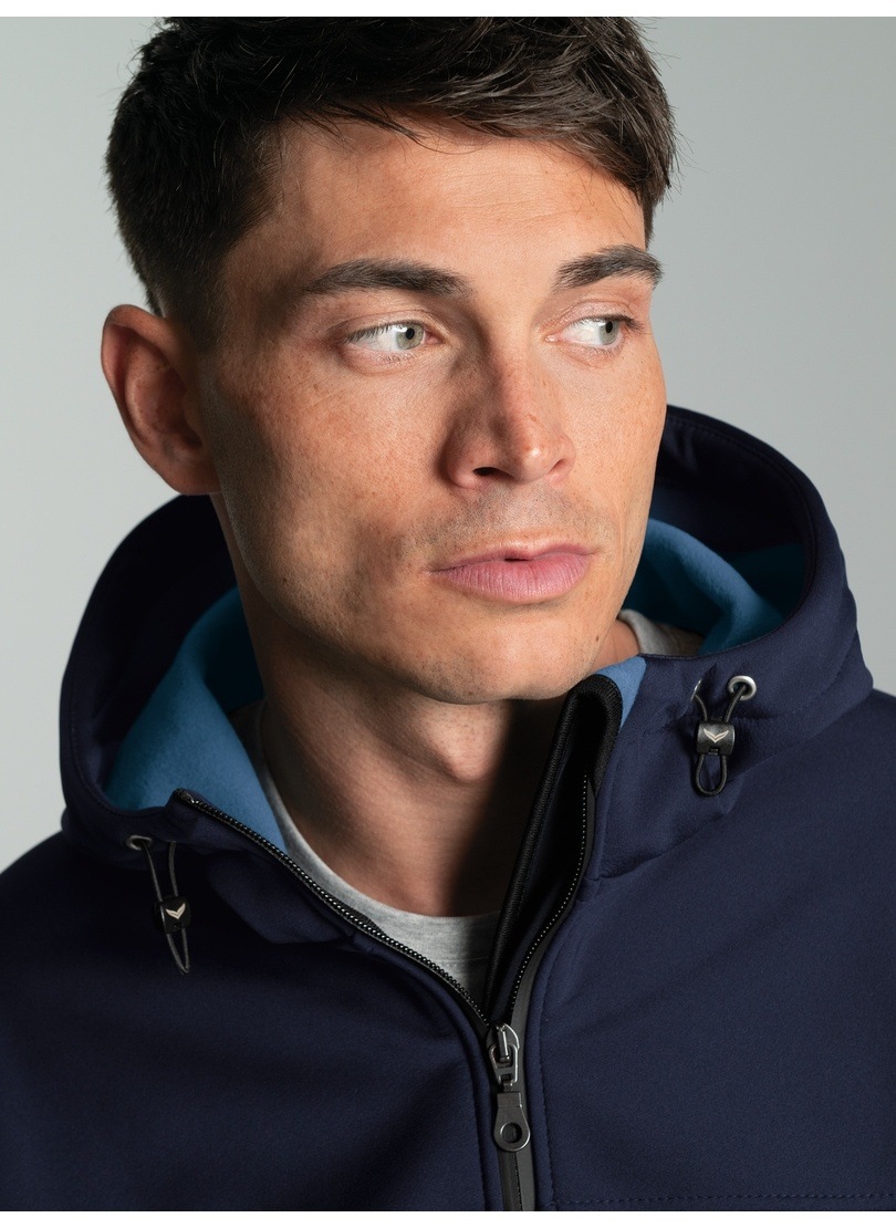 Trigema Softshelljacke »TRIGEMA Klassische Softshell–Kapuzenjacke« 1 Stk. tlg.