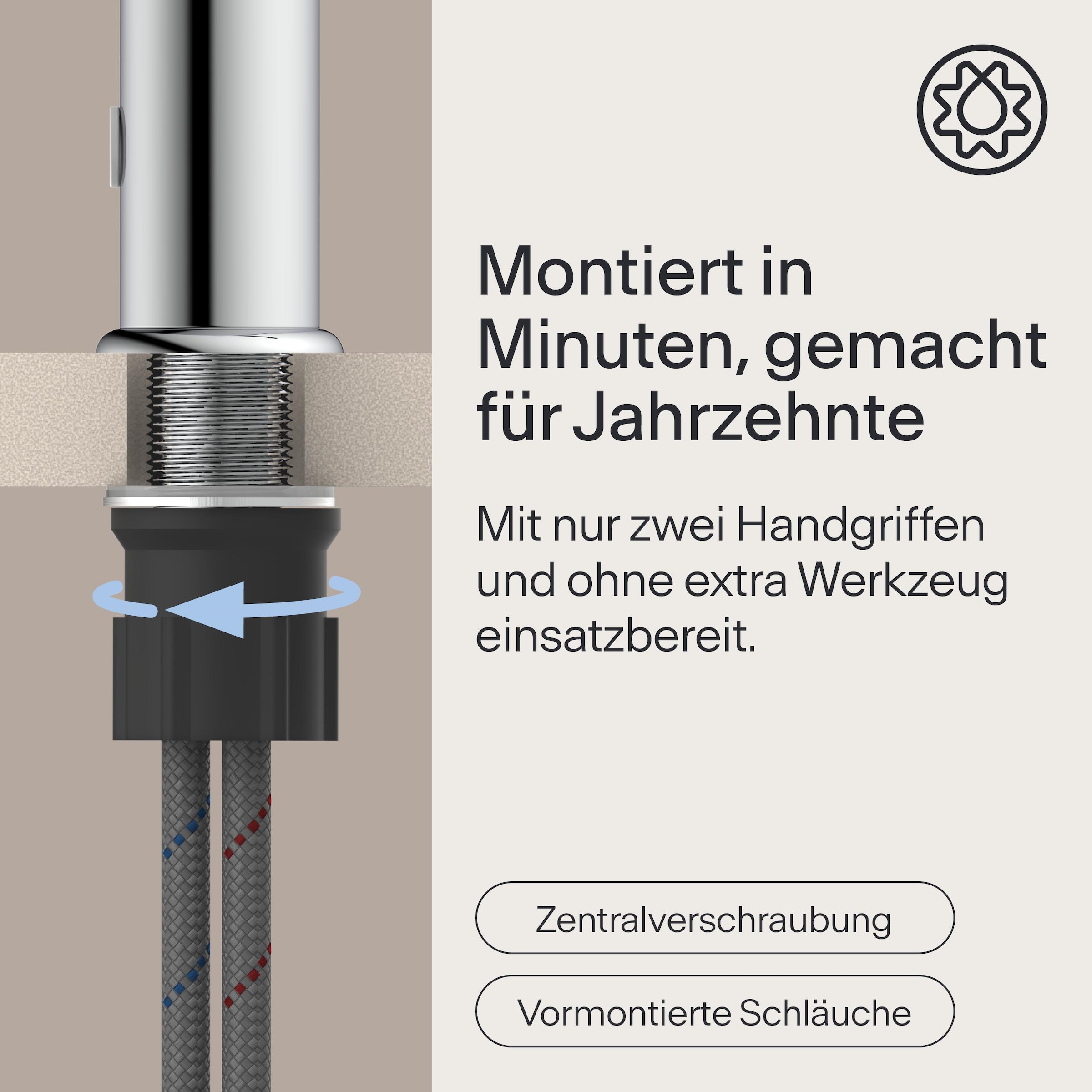 WASSERWERK Waschtischarmatur »WT 11«