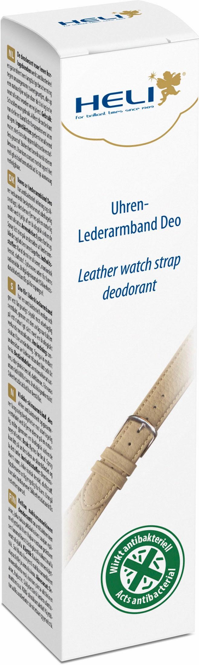 HELI Lederdeo »141265«, Quarzuhr,Armbanduhr, Lederarmband, Pflege, Deo