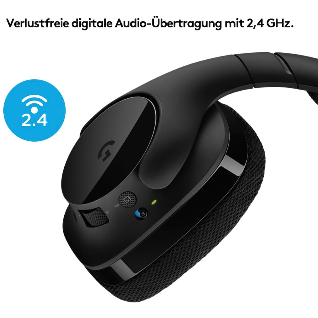 Logitech G Gaming-Headset »G533 WIRELESS«, WLAN (WiFi), Mikrofon abnehmbar-Rauschunterdrückung