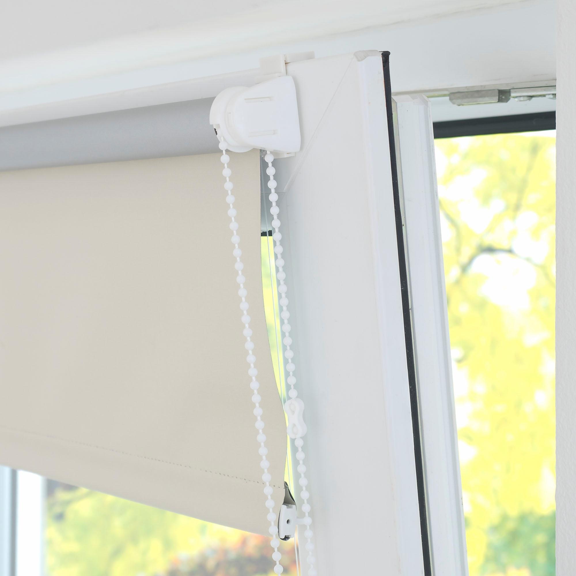 Liedeco Seitenzugrollo blickdicht energiesparend ohne Bohren günstig online kaufen