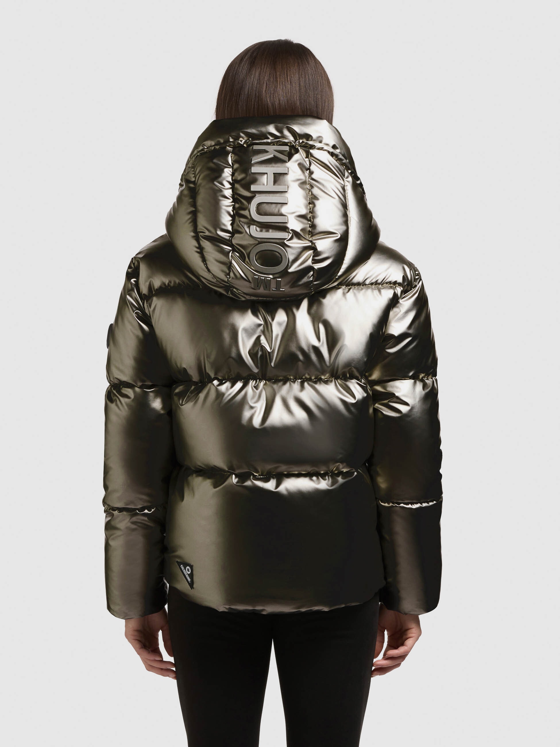 khujo Steppjacke »DEVINA2 SHINY« mit Kapuze