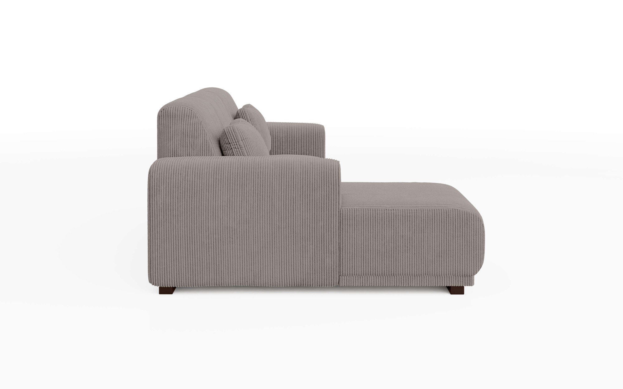 Home affaire Ecksofa »BORNHOLM L-Form mit Recamiere, Maße B/T/H: 234/162/85 cm«, Recamiere links oder rechts bestellbar, Wellenfederung, inkl. 2 Kissen