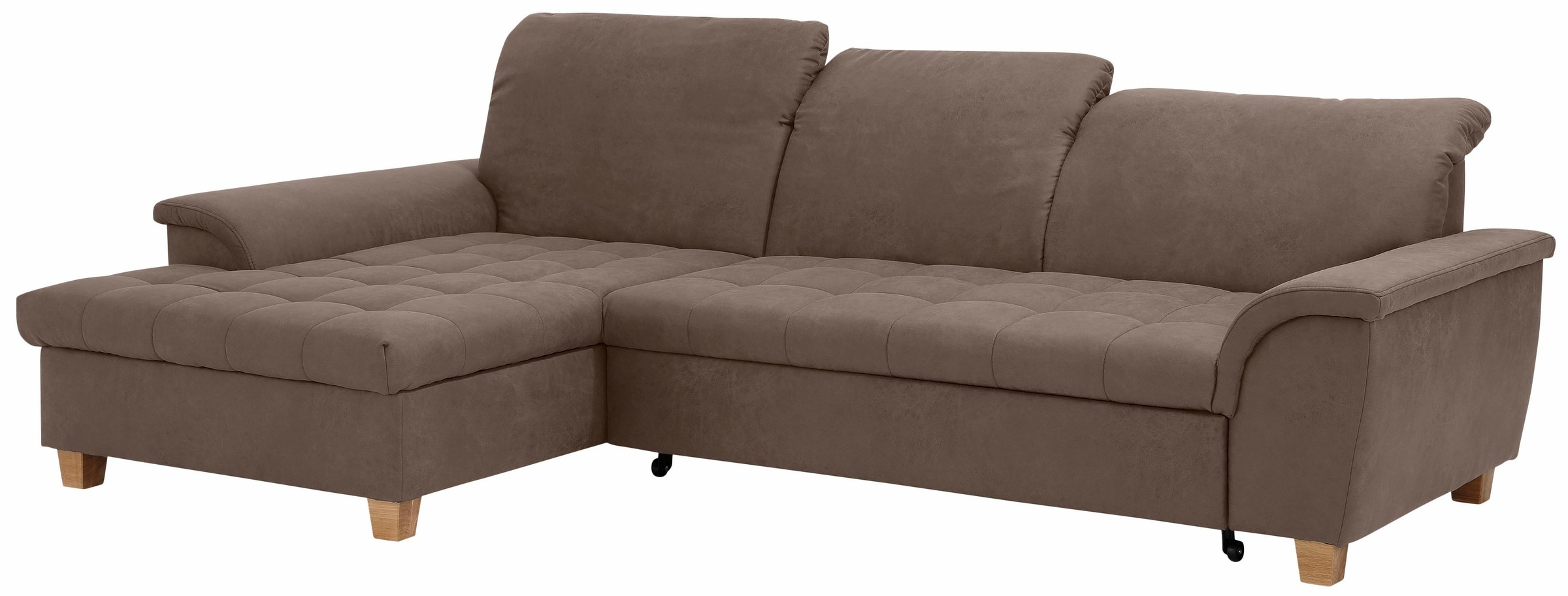 Home affaire Ecksofa "Lyla fester Sitzkomfort, bequeme Armlehnen, Breite 27 günstig online kaufen