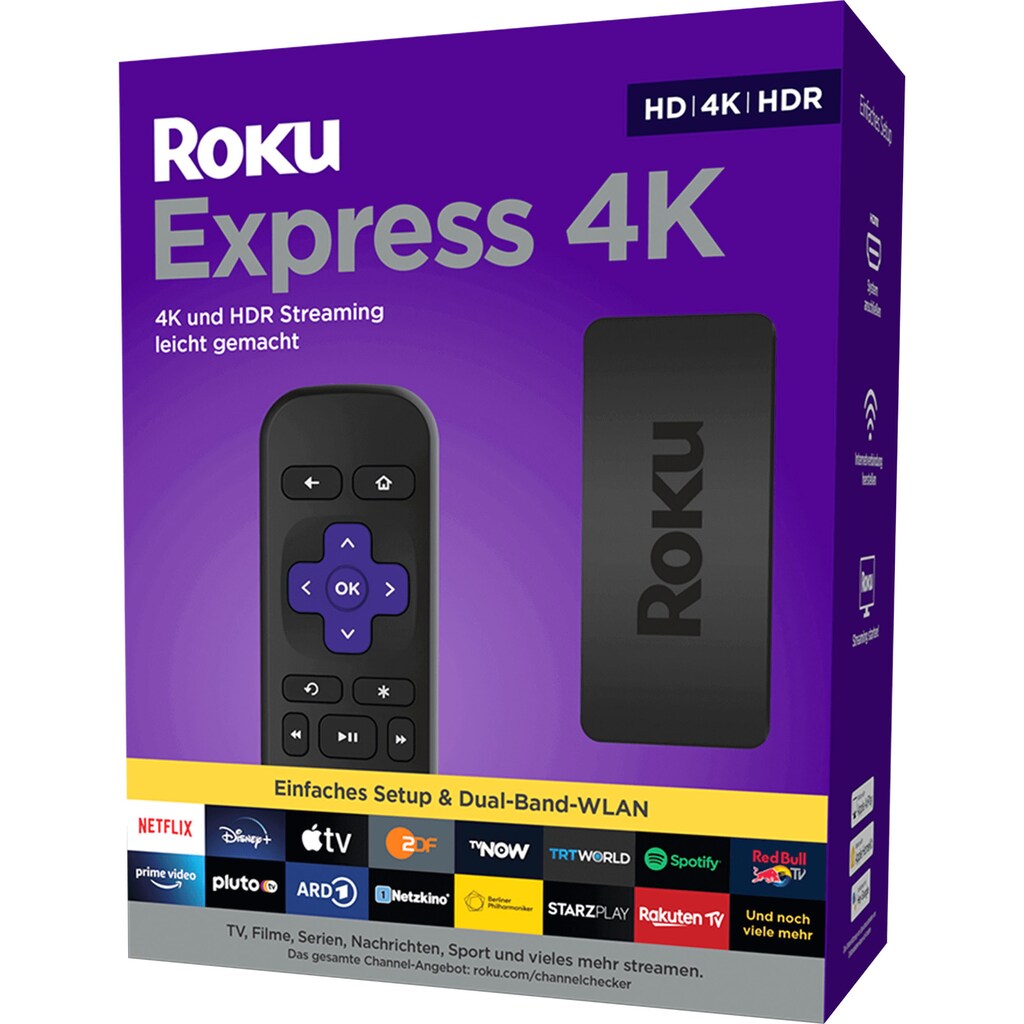 ROKU Streaming-Box »Express 4K HD/4K/HDR«