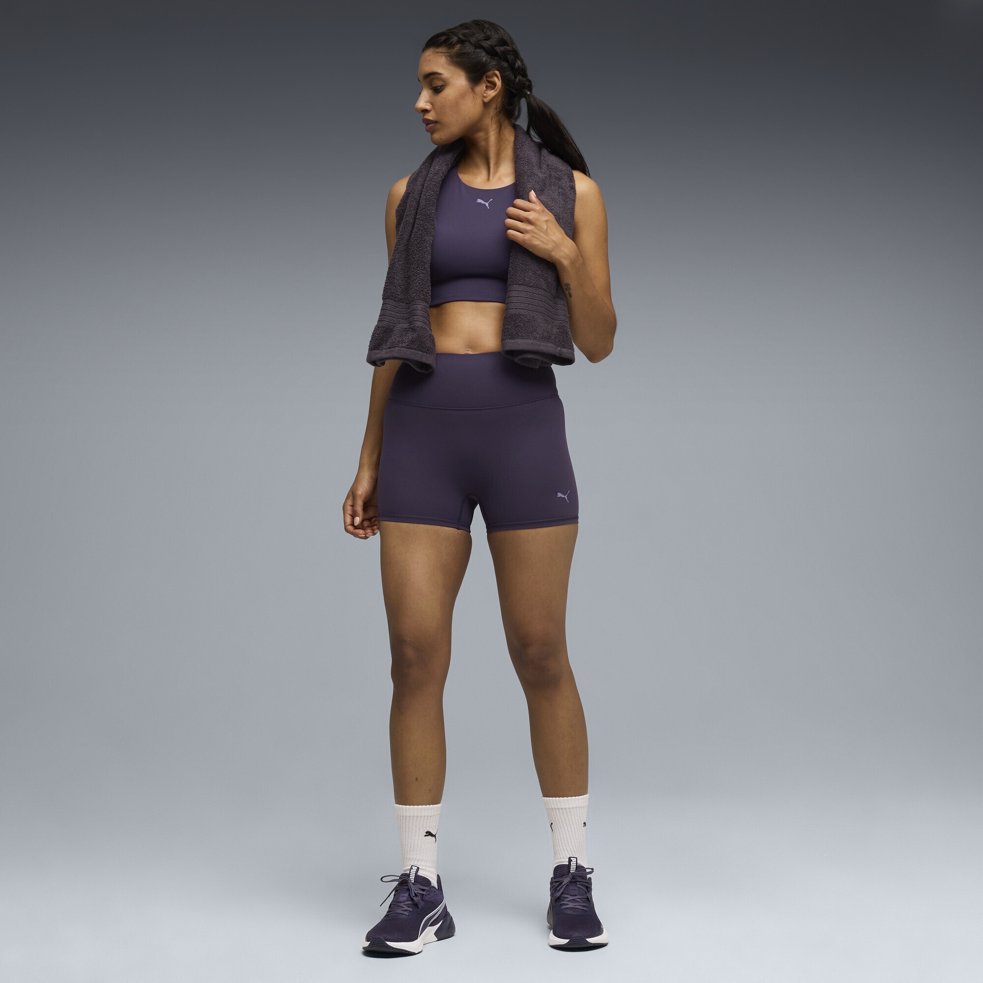 PUMA Trainingsshorts »SHAPELUXE Trainingsradlerhose Damen«