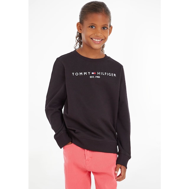 Tommy Hilfiger Sweatshirt »ESSENTIAL SWEATSHIRT«, für Jungen und Mädchen  online bestellen | BAUR | Jacken