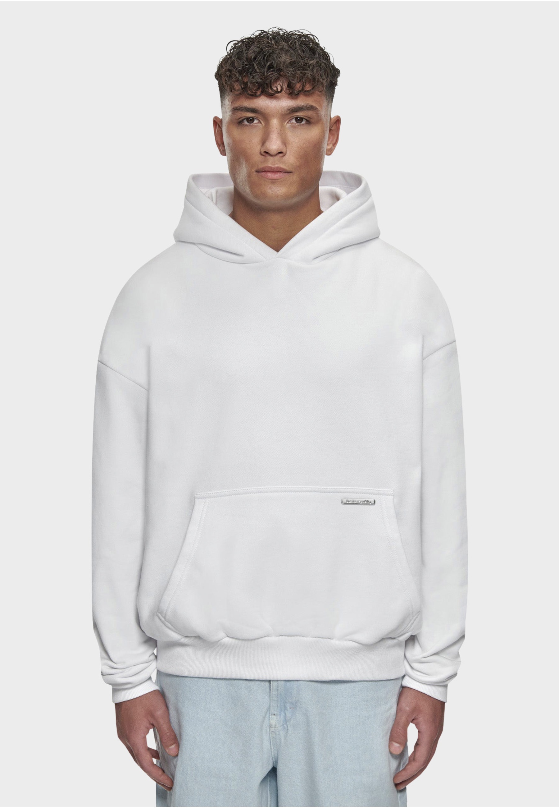 Thumbnail - Dropsize Kapuzenpullover "Dropsize Herren Dropsize Bazix Republiq SUPER HEAVY BLANK HOODIE" 1 Stk.