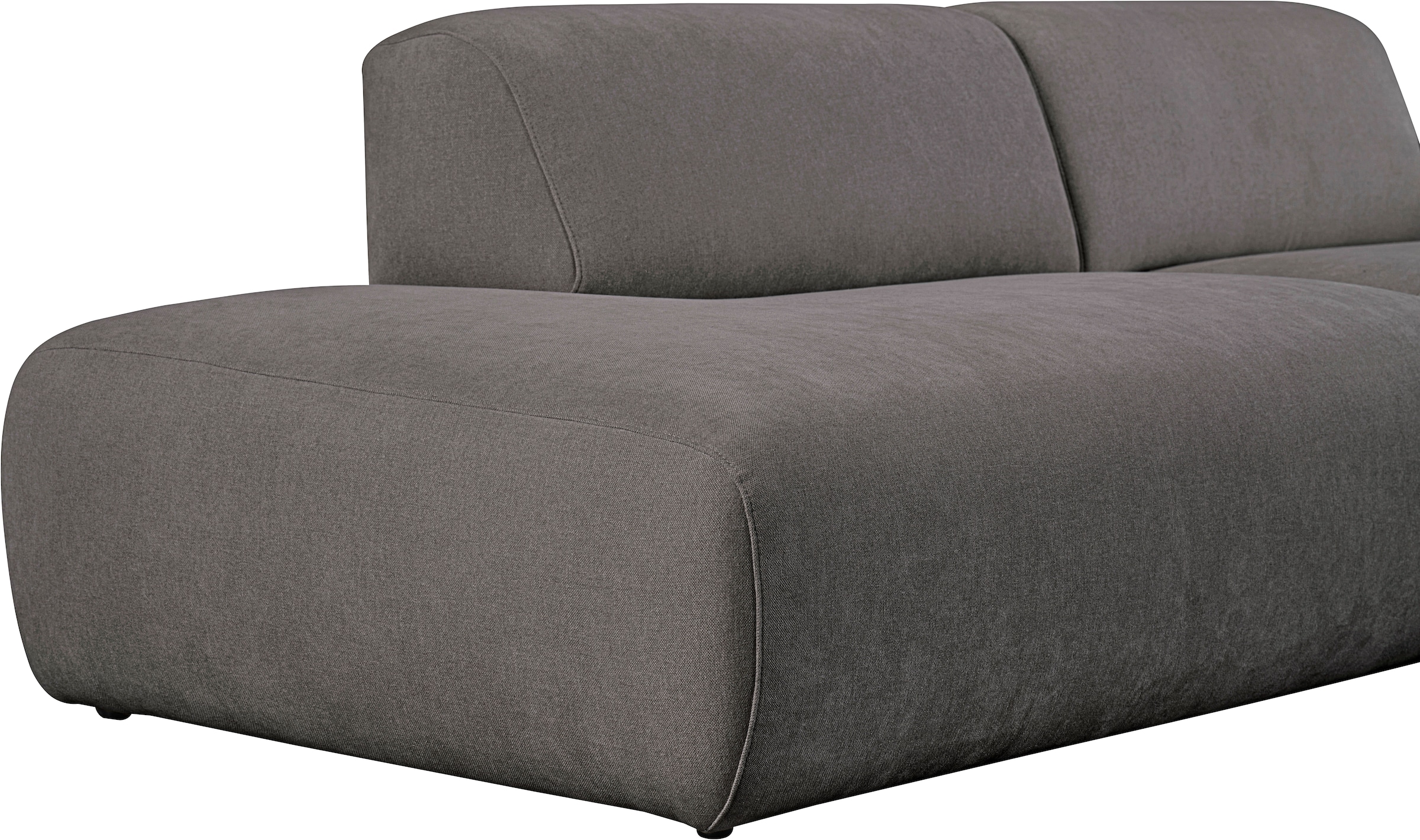 andas Ecksofa »Myrland«, Breite 222 cm, Chenille, Easy Clean Stoff, mit Kaltschaum