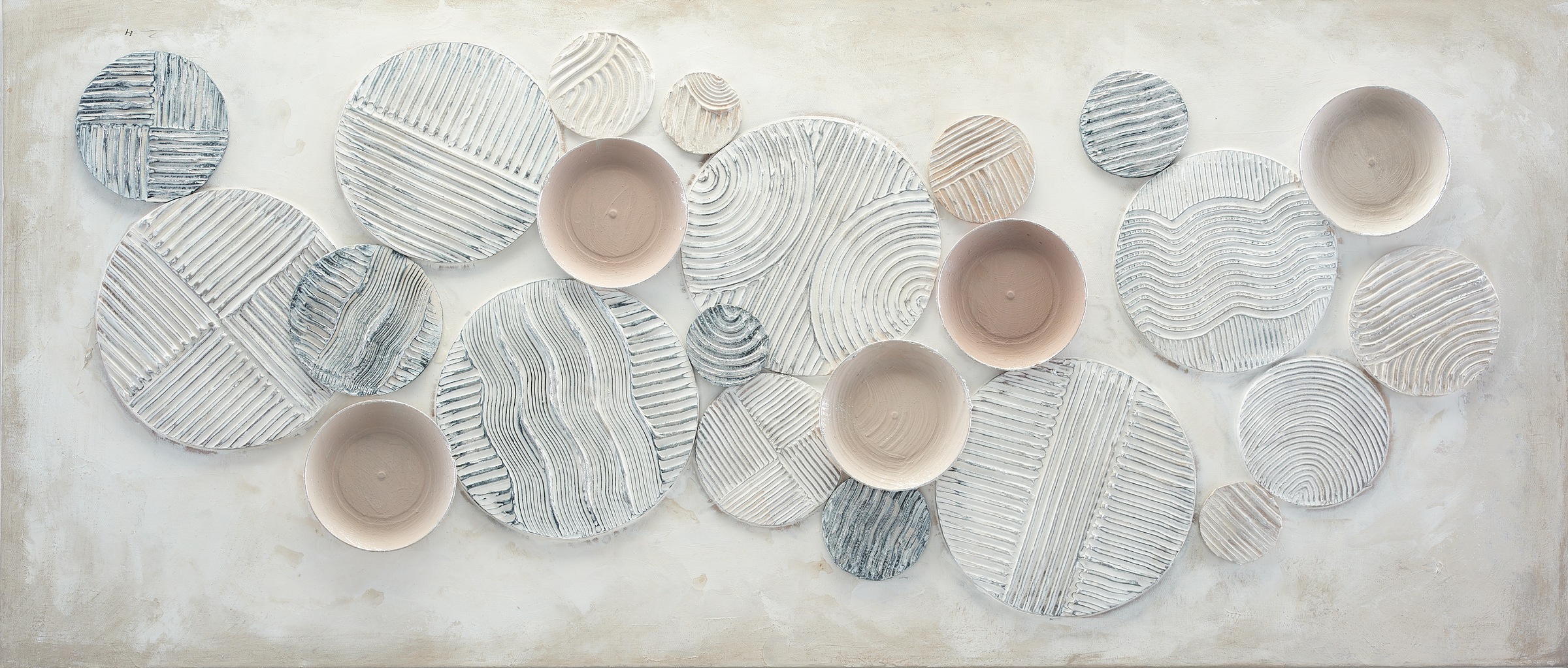 Bönninghoff Ölgemälde Abstrakt  Abstrakte  Formen  Gemälde  Kunst 1 Stk. tl günstig online kaufen